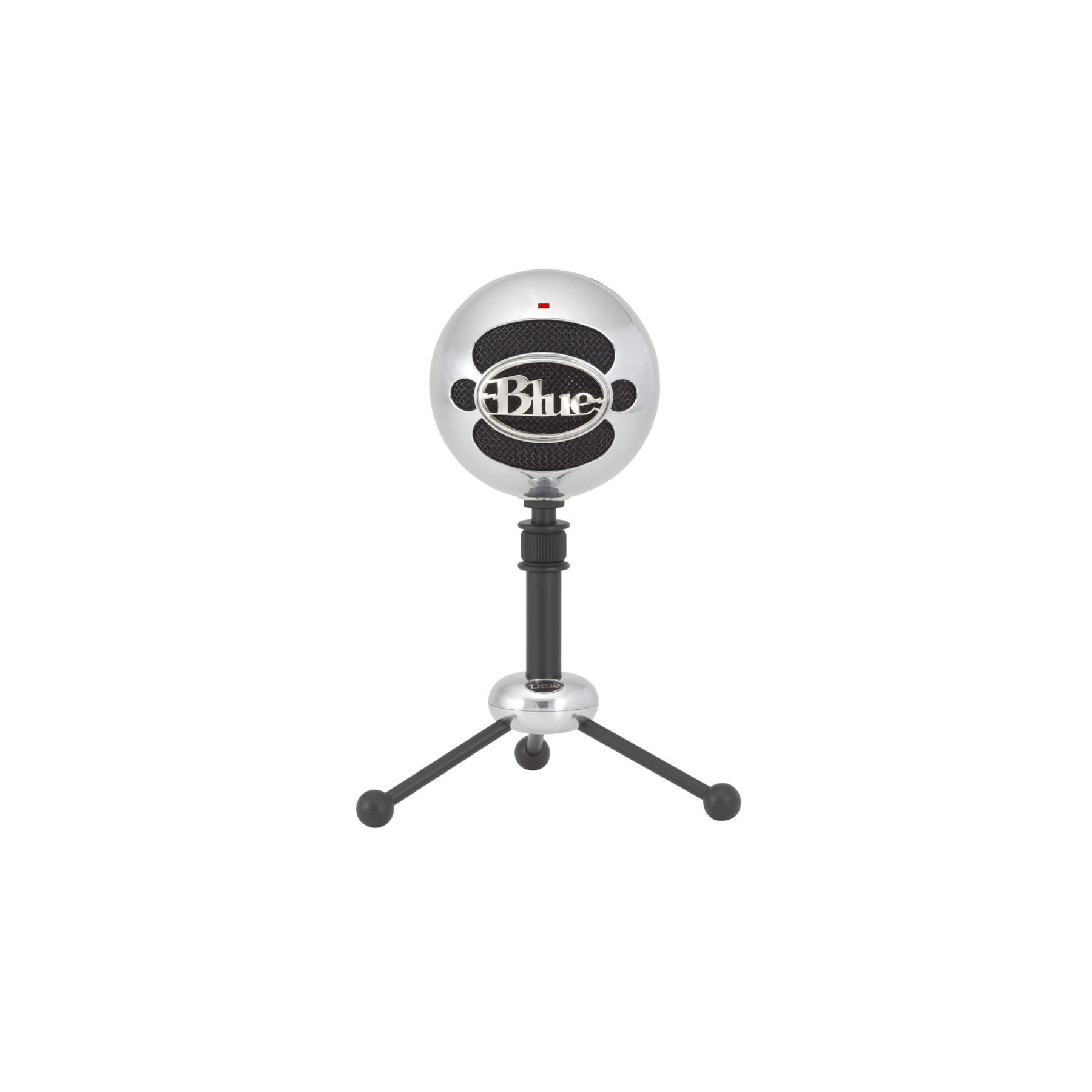 Blue - Microphone Snowball Brushed Aluminium