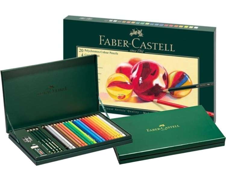 Faber-Castell -  Polychromos Gift set + accessories