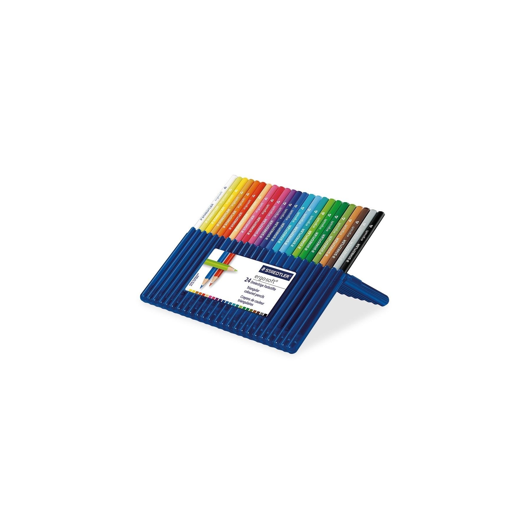 Staedtler, Ergosoft, Lápices De Colores, 24 Unidades (157 Sb24)