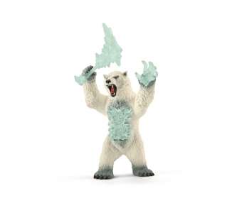 Schleich - Eldrador Creatures - Blizzard Bear with Weapon (42510)