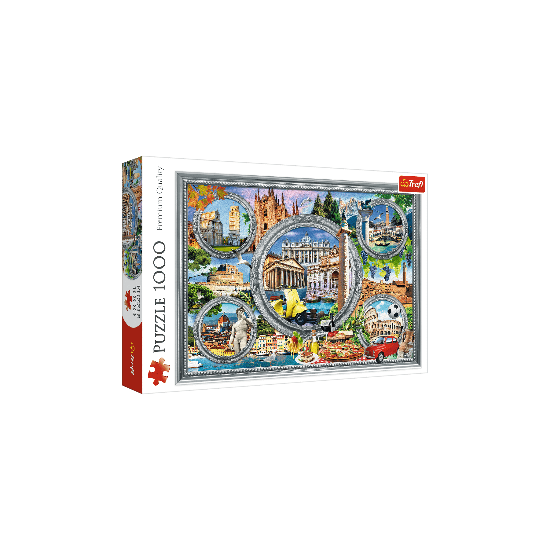 Rompecabezas Trefl - 1000 Piezas - Vacaciones en Italia (10585)