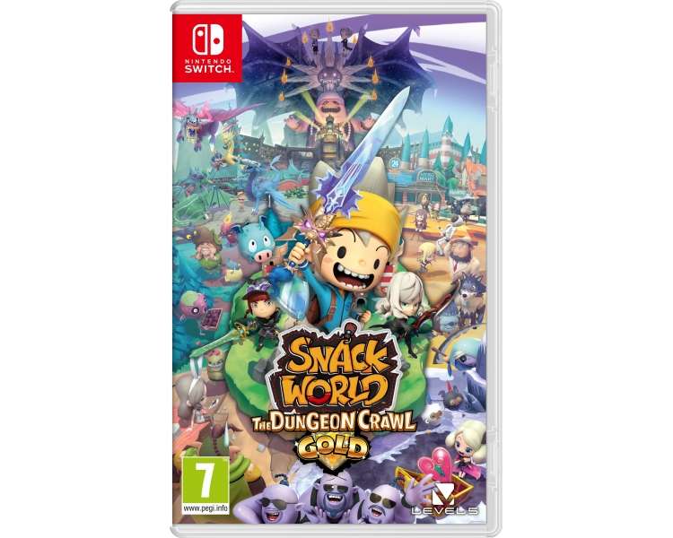 Snack World: The Dungeon Crawl, Gold Juego para Consola Nintendo Switch