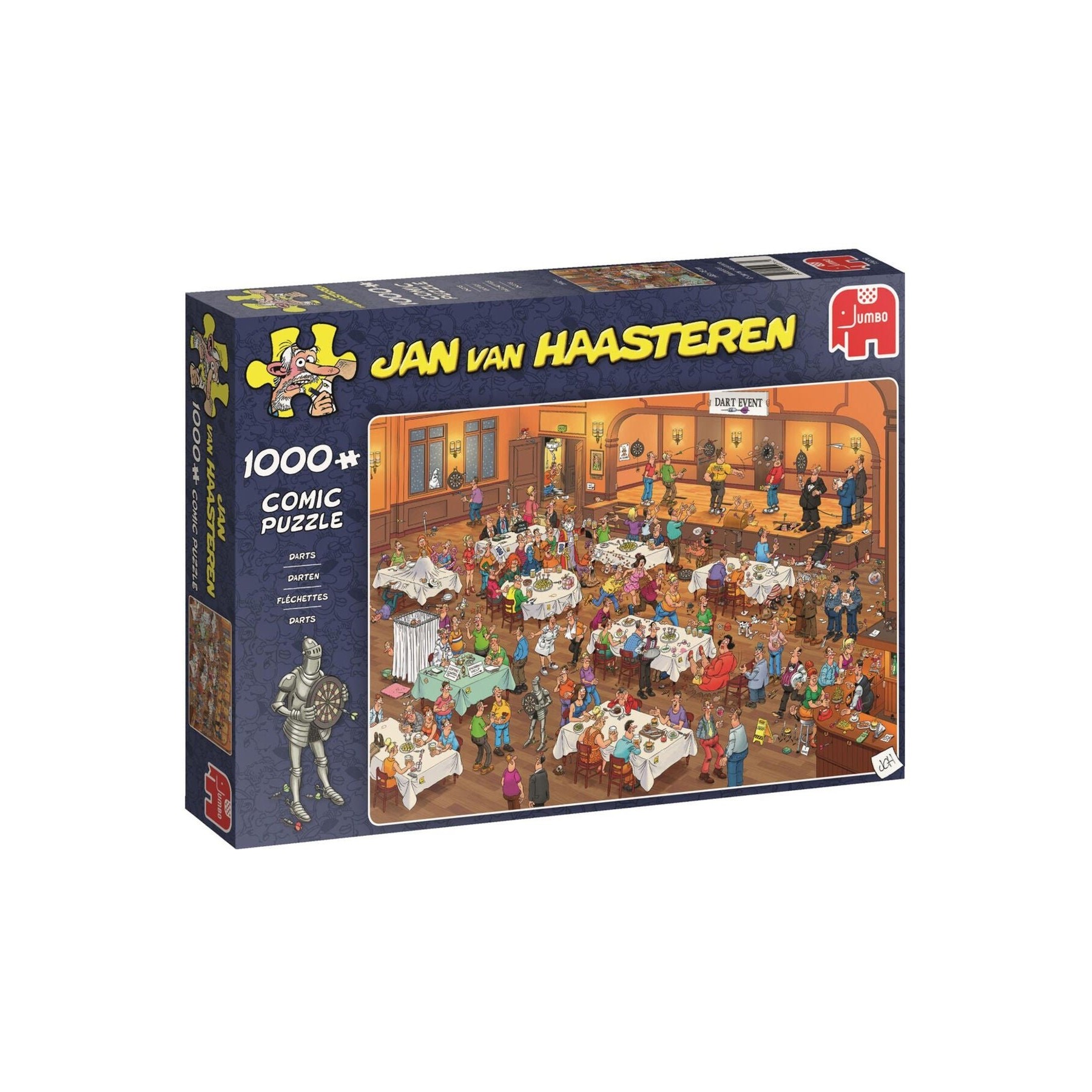 Rompecabezas Jan van Haasteren - Dardos (1000 piezas) (JUM9076)