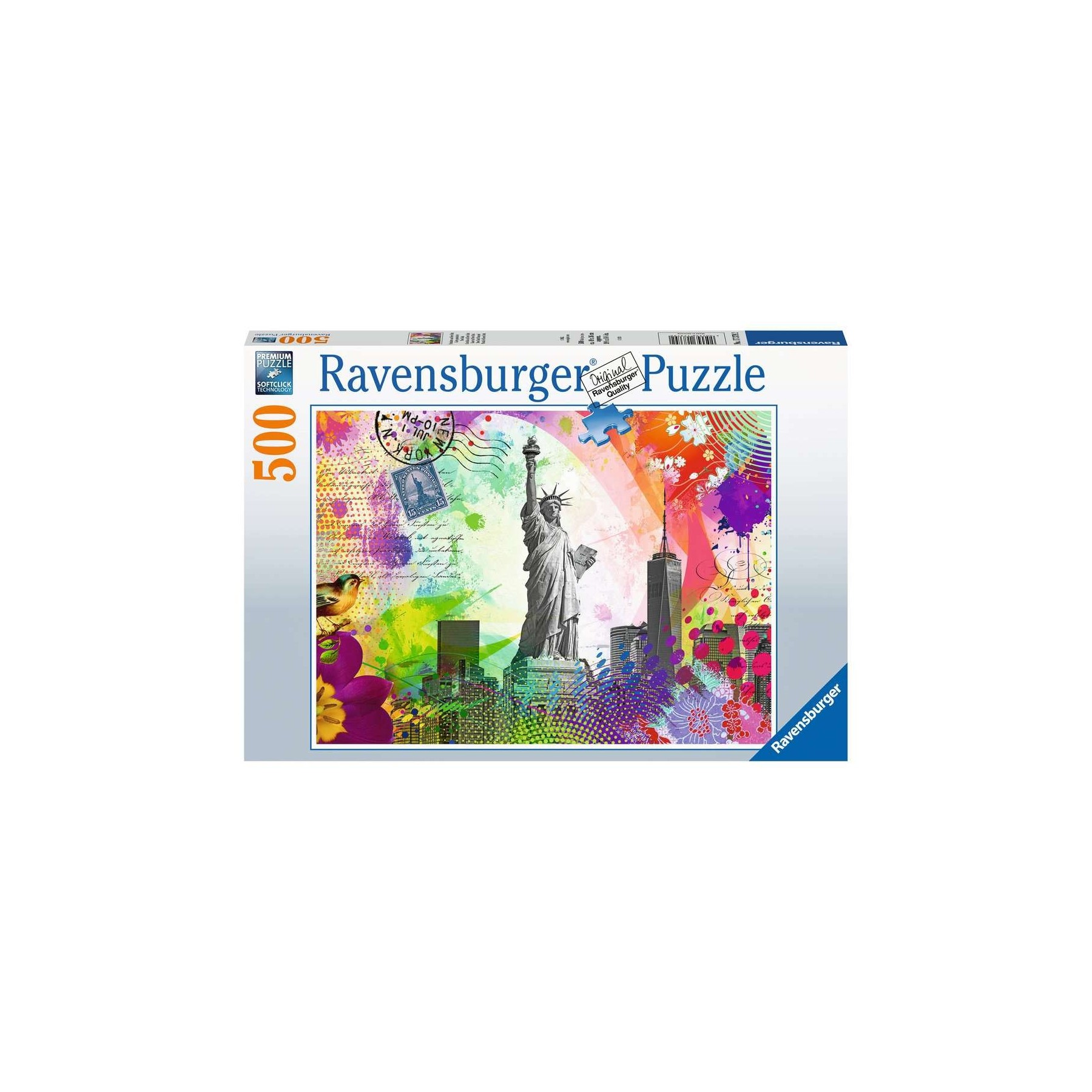 Rompecabezas Ravensburger - Postal de Nueva York 500 Piezas - (10217379)