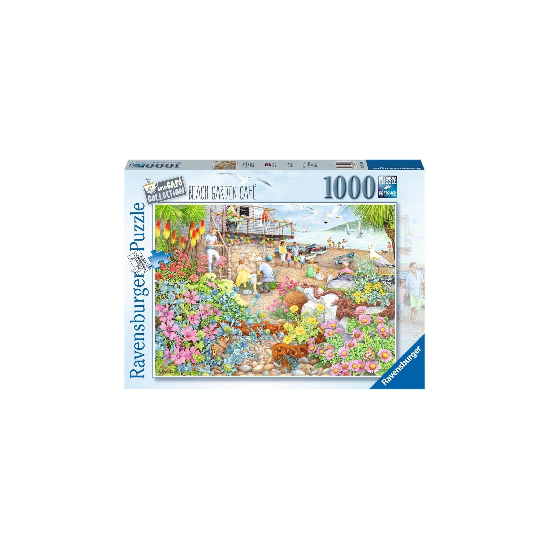 Rompecabezas Ravensburger - Café Jardín de Playa 1000 Piezas - (10217479)