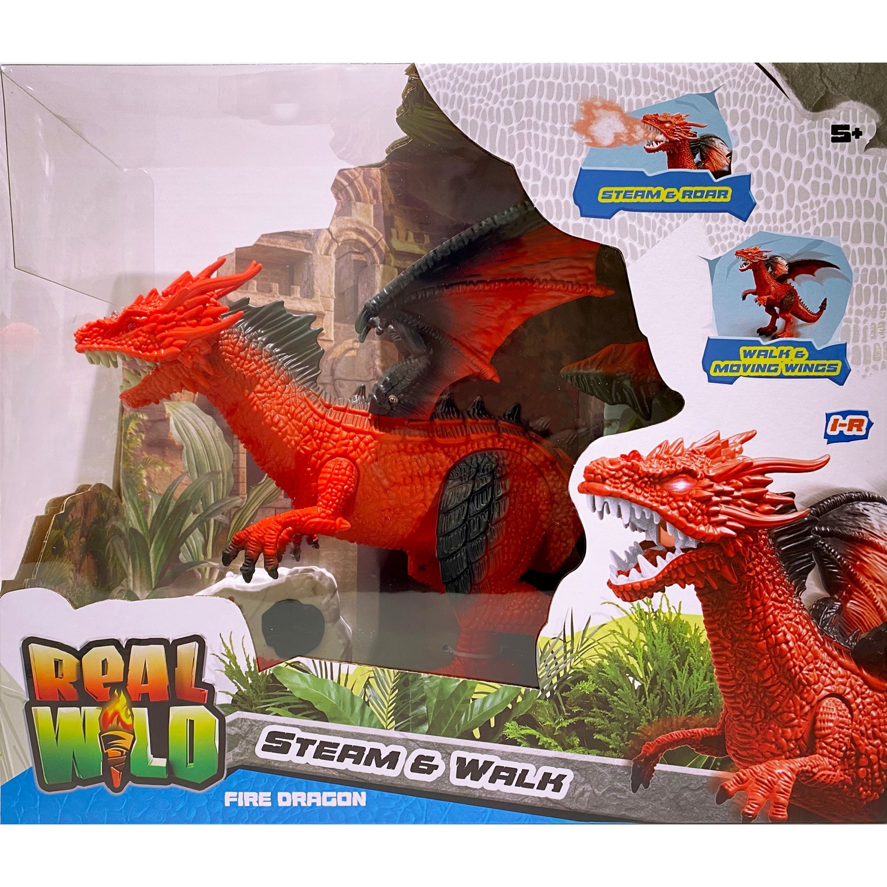 Real Wild - Dragon Robot, Battery operated - (20250)