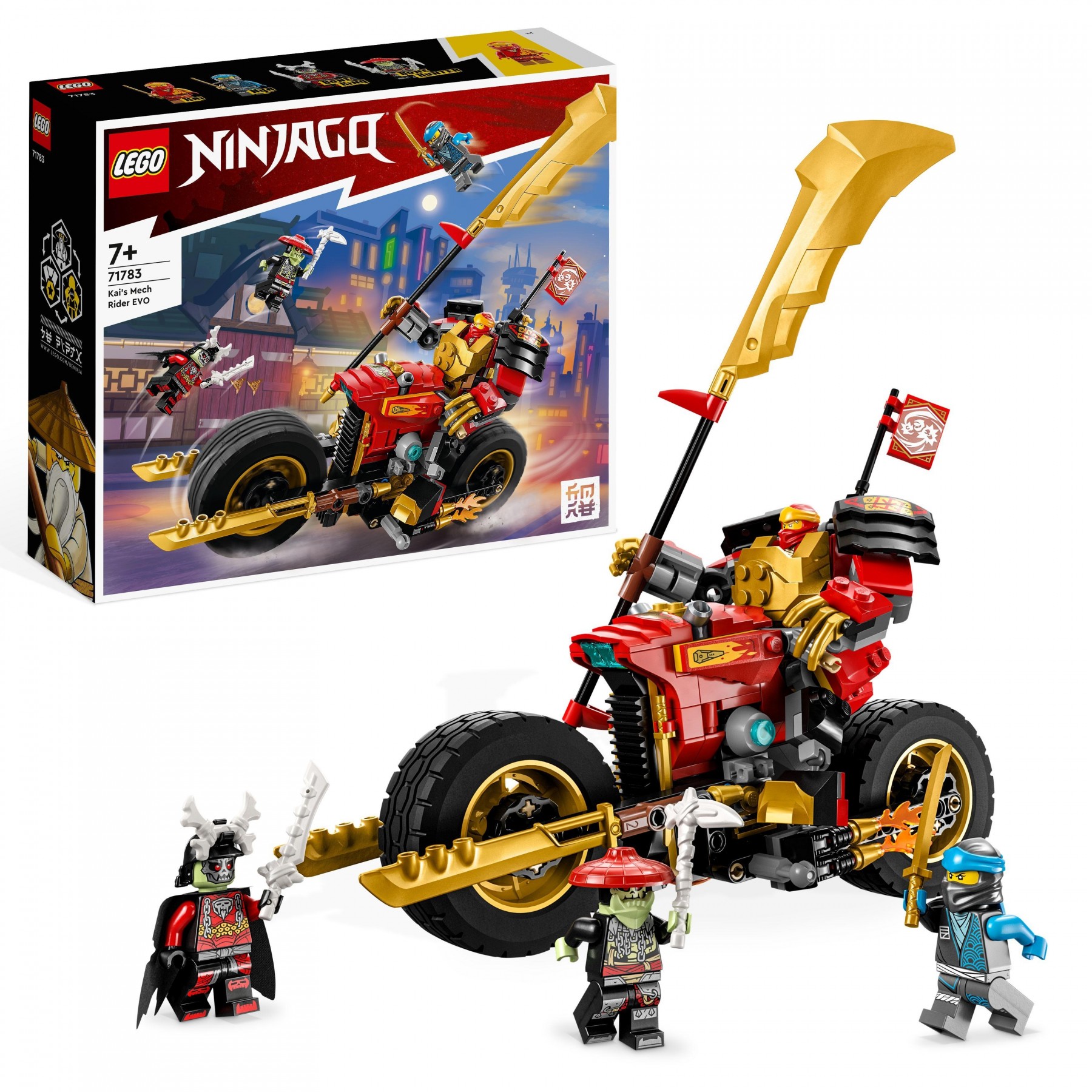 LEGO Ninjago, El jinete del mecha de Kai EVO (71783)