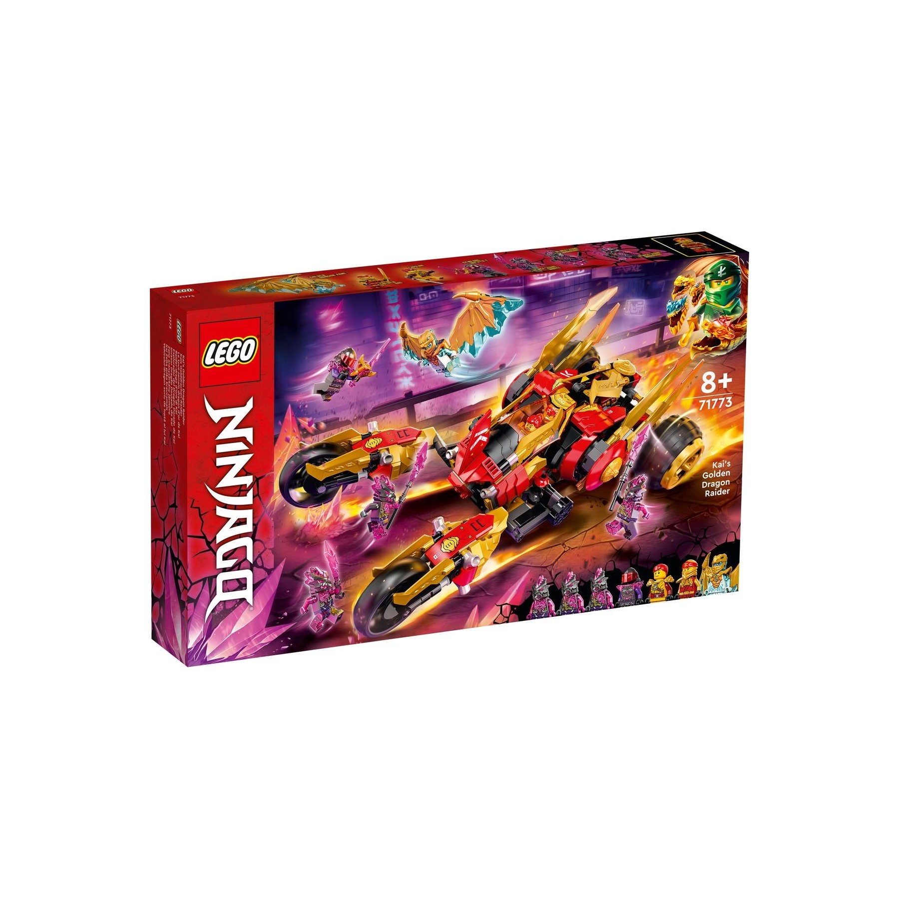 LEGO Ninjago - Kai’s Golden Dragon Raider (71773)