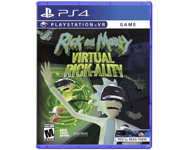 Rick and Morty's Virtual Rick-Ality ( Import ) Juego para Consola Sony PlayStation 4 , PS4