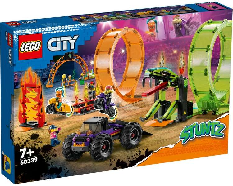 LEGO City, Doble Pista de Acrobacias en Bucle (60339)