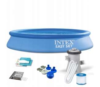 INTEX -  Easy Set Pool Set (W/12V Filter Pump) 3.077 L (28118)