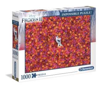 Clementoni - Impossible Puzzle 1000 pcs - Frozen 2 (39526)