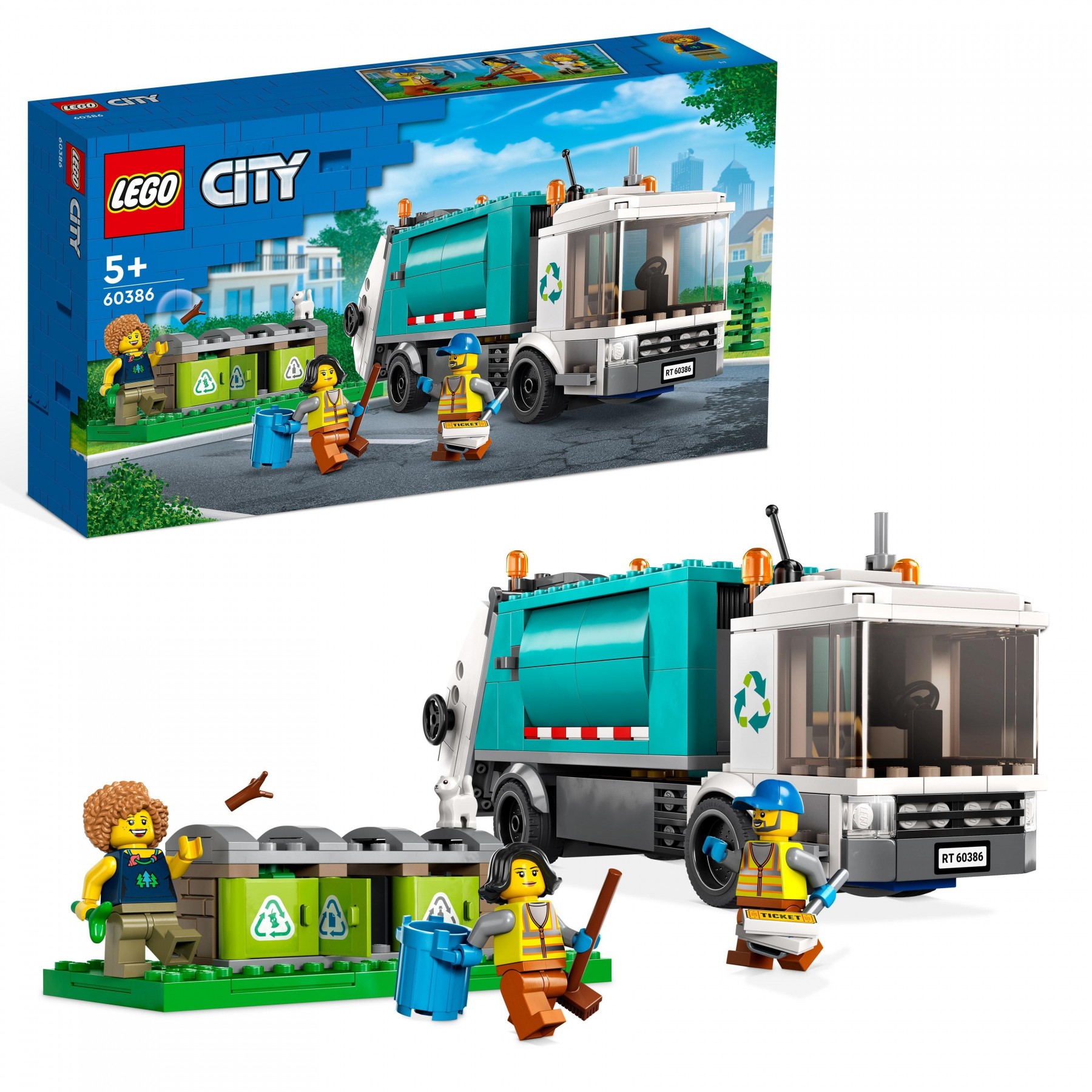 LEGO City, Camión de Reciclaje (60386)