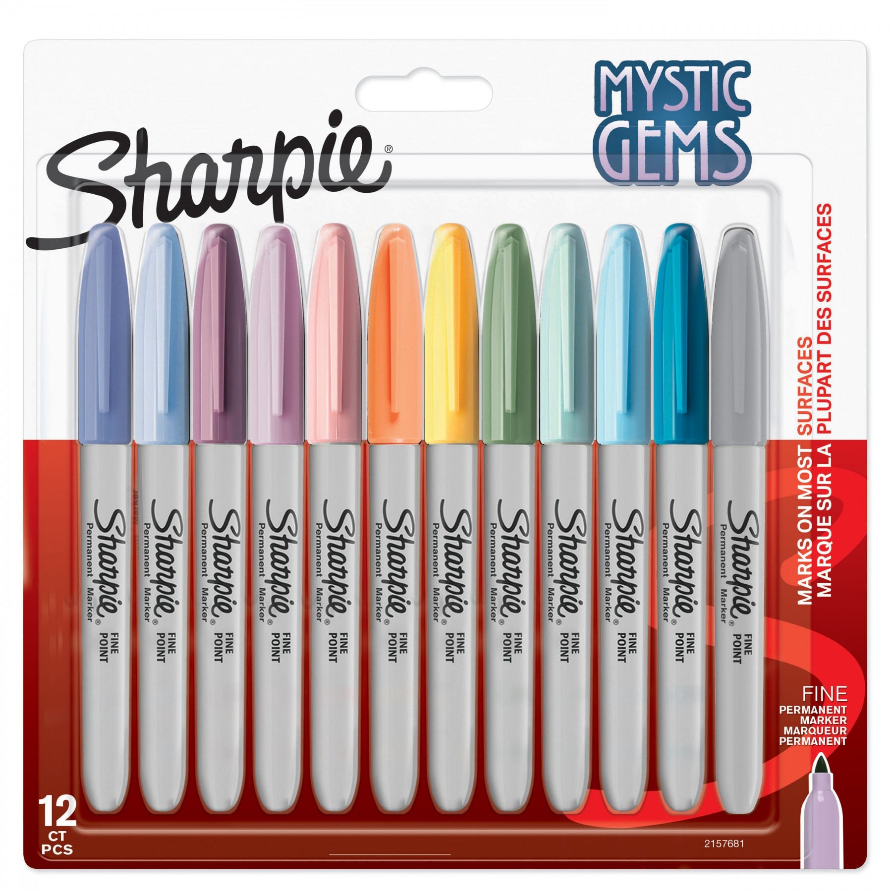 Sharpie, Rotuladores Permanentes, Edición Especial Mystic Gem (2157681)