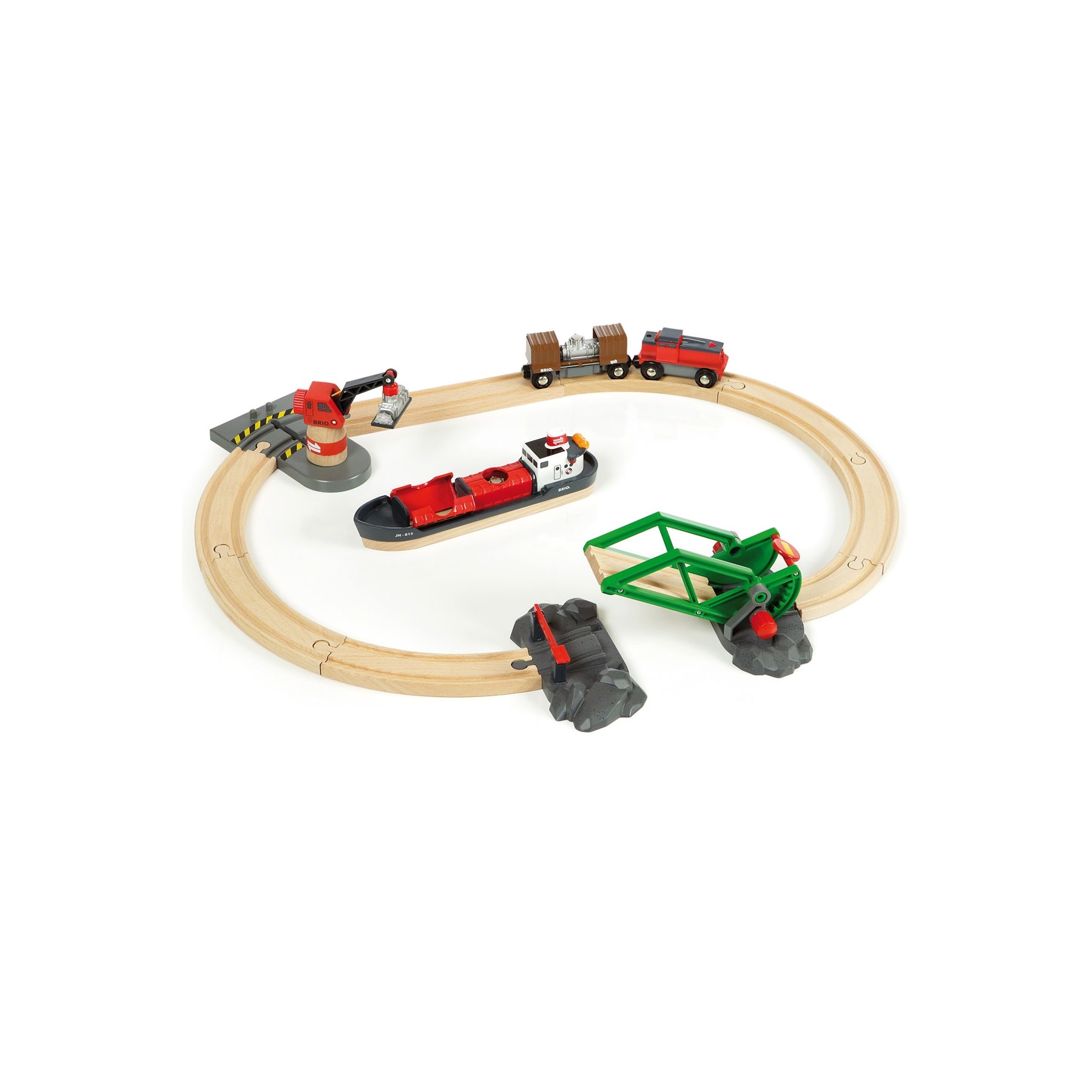 BRIO - Cargo Harbour Set (33061)