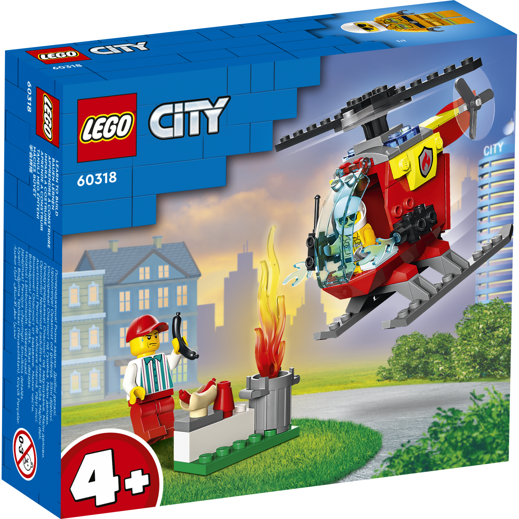LEGO City, Helicóptero de Bomberos (60318)