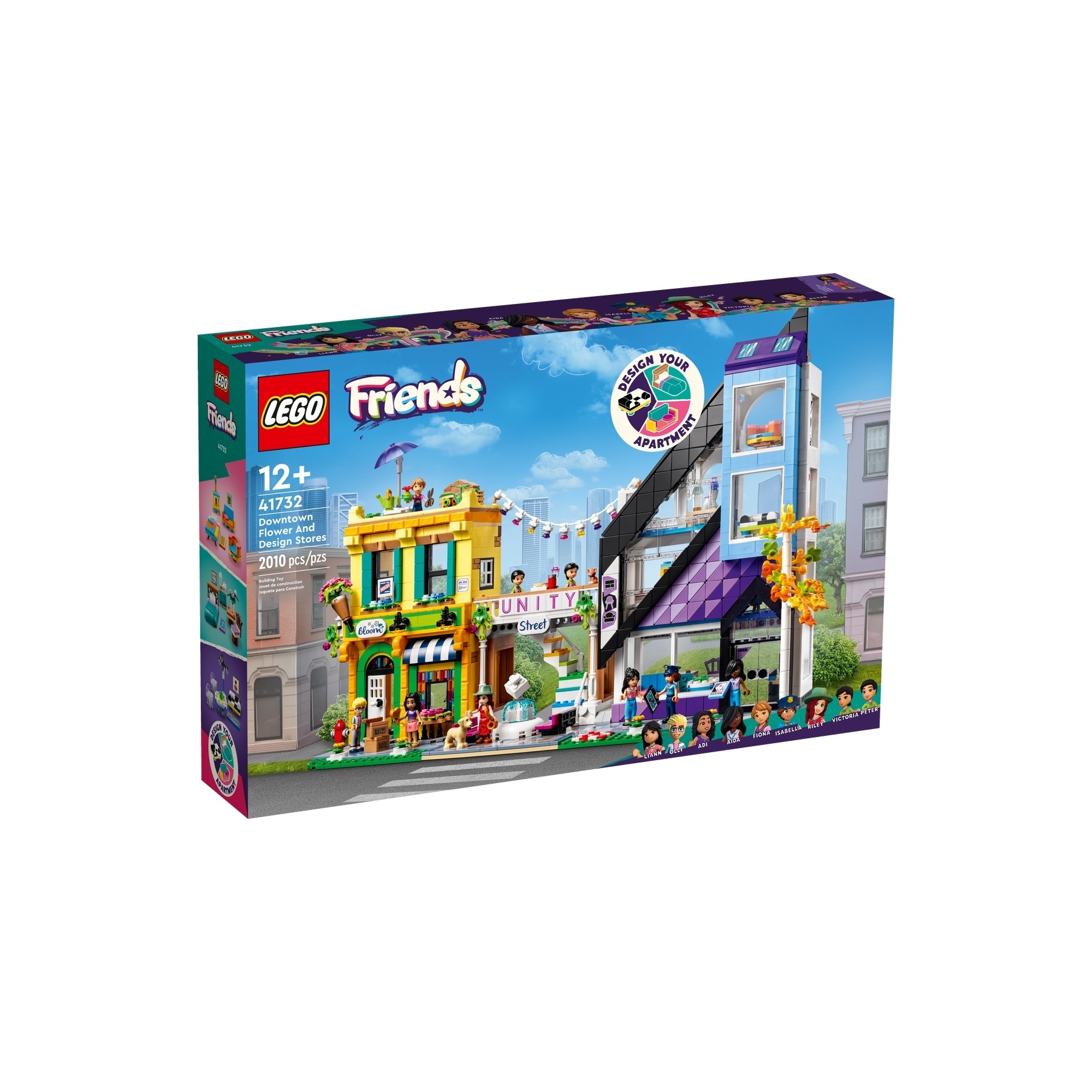 LEGO Friends - Downtown Flower and Design Stores (41732)