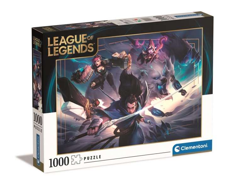 Clementoni - Puzzle 1000 pcs - League of Legends (39669)