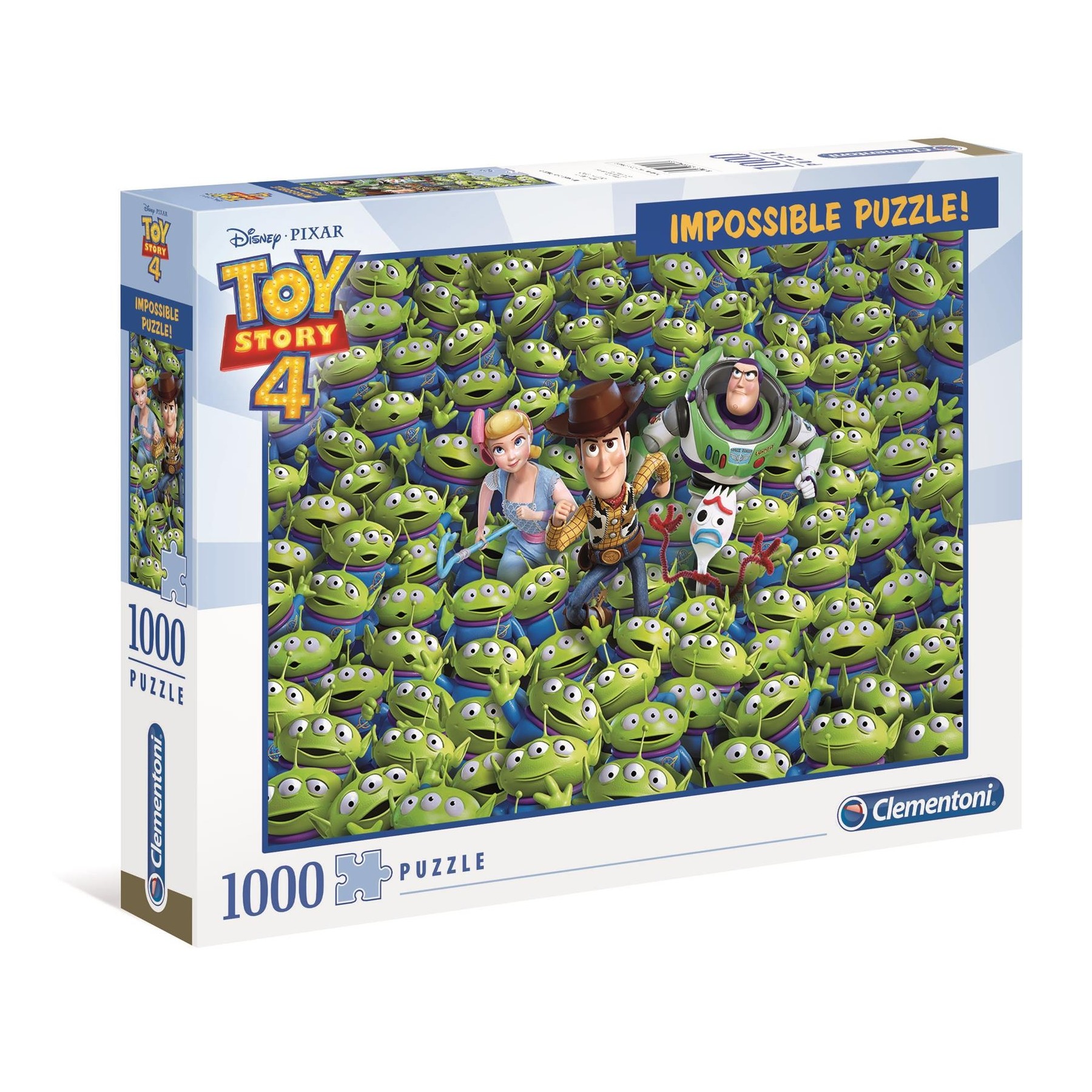Rompecabezas Clementoni - Imposible 1000 Piezas - Toy Story 4 (39499)_x000D_