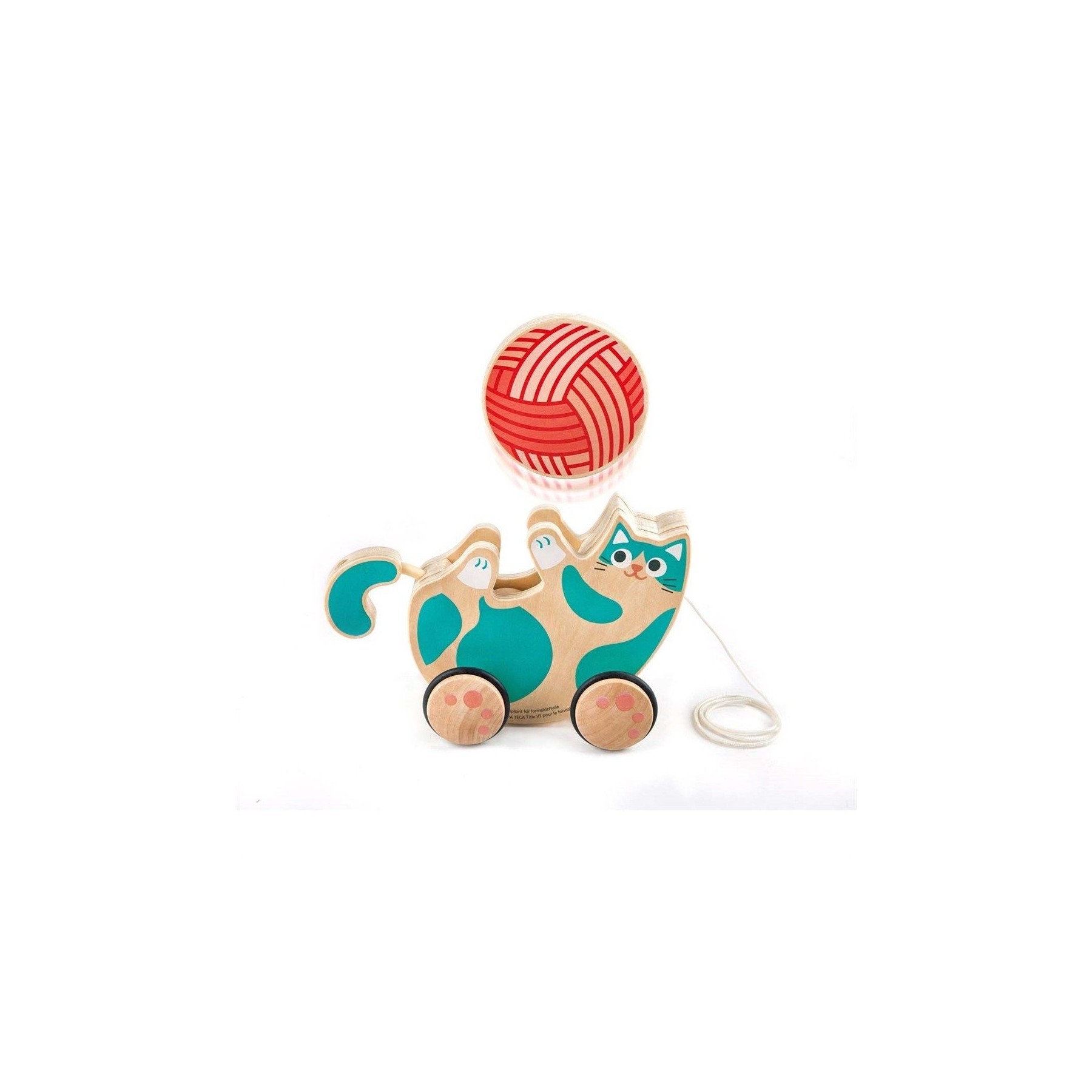 Hape - Rodar y Sonajero Gatito (87-0366)