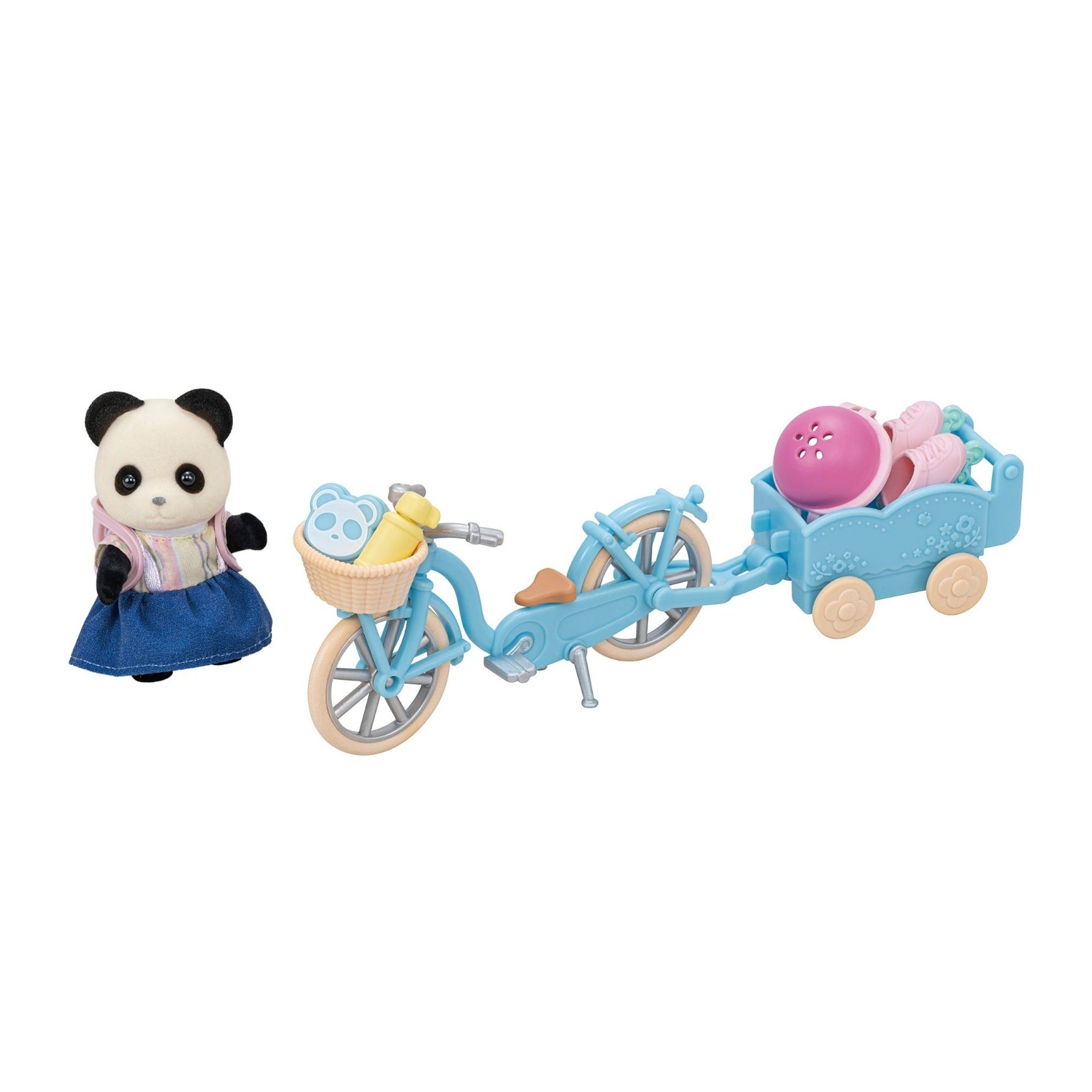 Sylvanian Families - Cycle & Skate Set -Panda Girl-(5652)