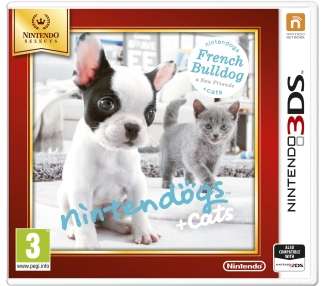 Nintendogs and Cats 3D: French Bulldog (Select) Juego para Nintendo 3DS