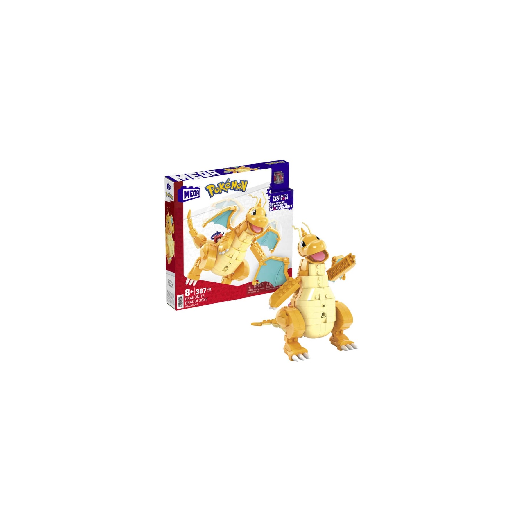 MEGA - Pokémon Dragonite Building Set (HKT25)