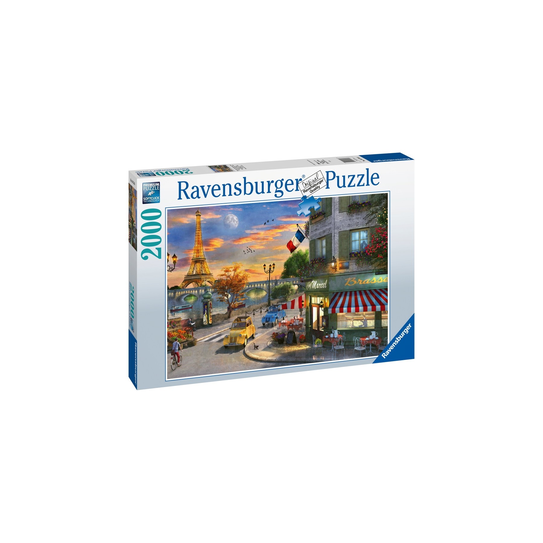 Rompecabezas Ravensburger - 2000 Piezas - Atardecer en París (10216716)