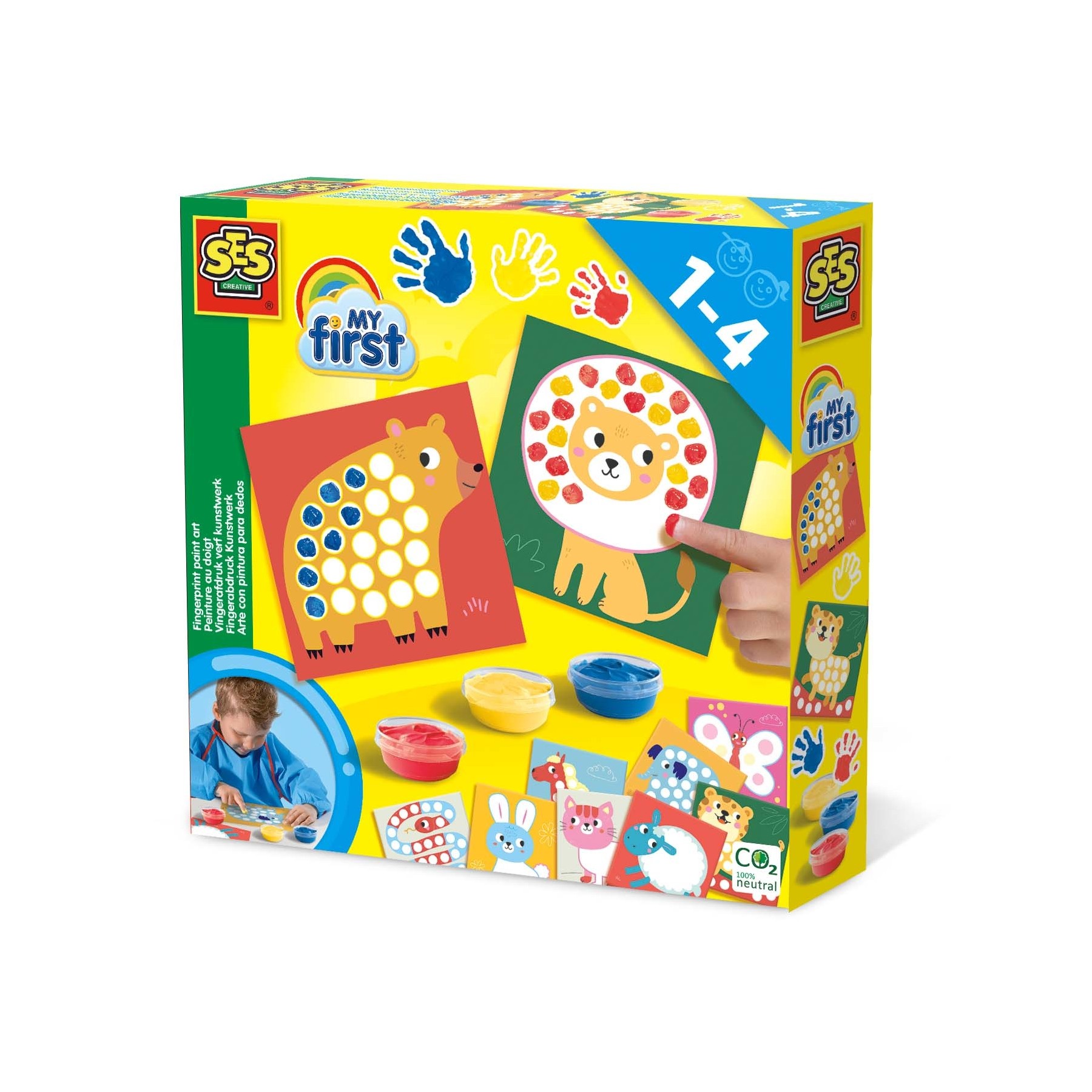 Ses Creative, Mi Primera Obra De Arte Con Huellas Dactilares, (S14481)