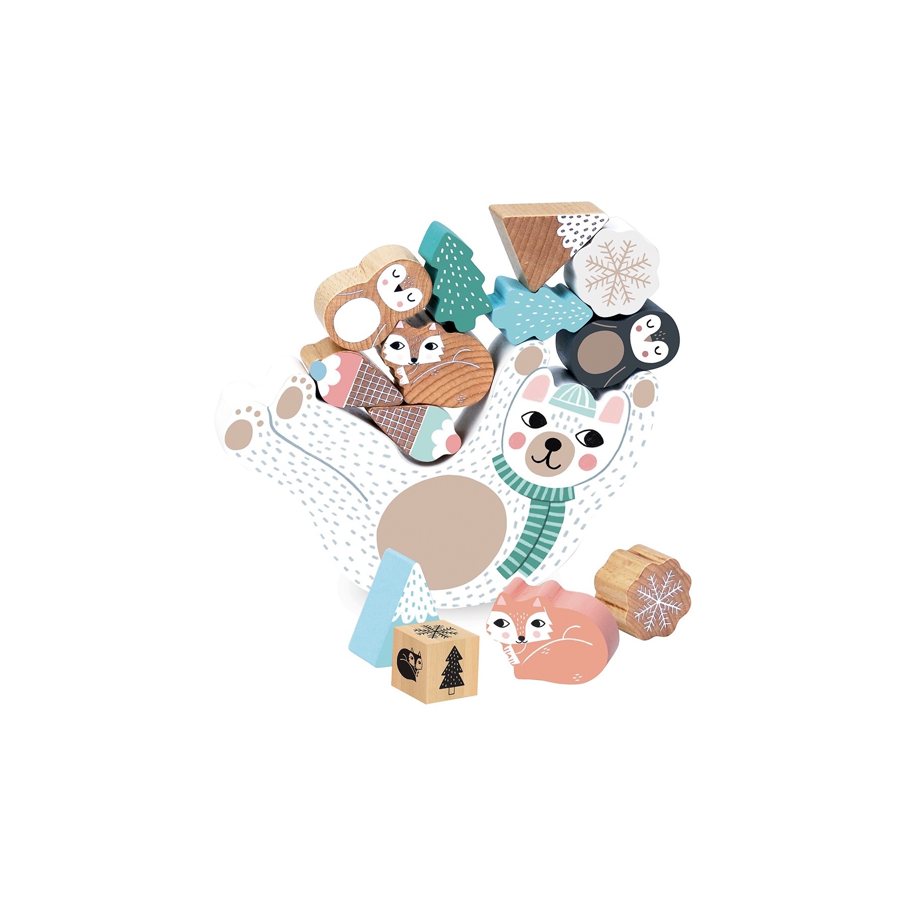 Rompecabezas Vilac - Juego - El oso Eddy equilibrando por Michelle Carlslund (8505)