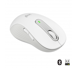 Logitech - M650 Signature - Large Wireless Mouse - White ( Left Handed )