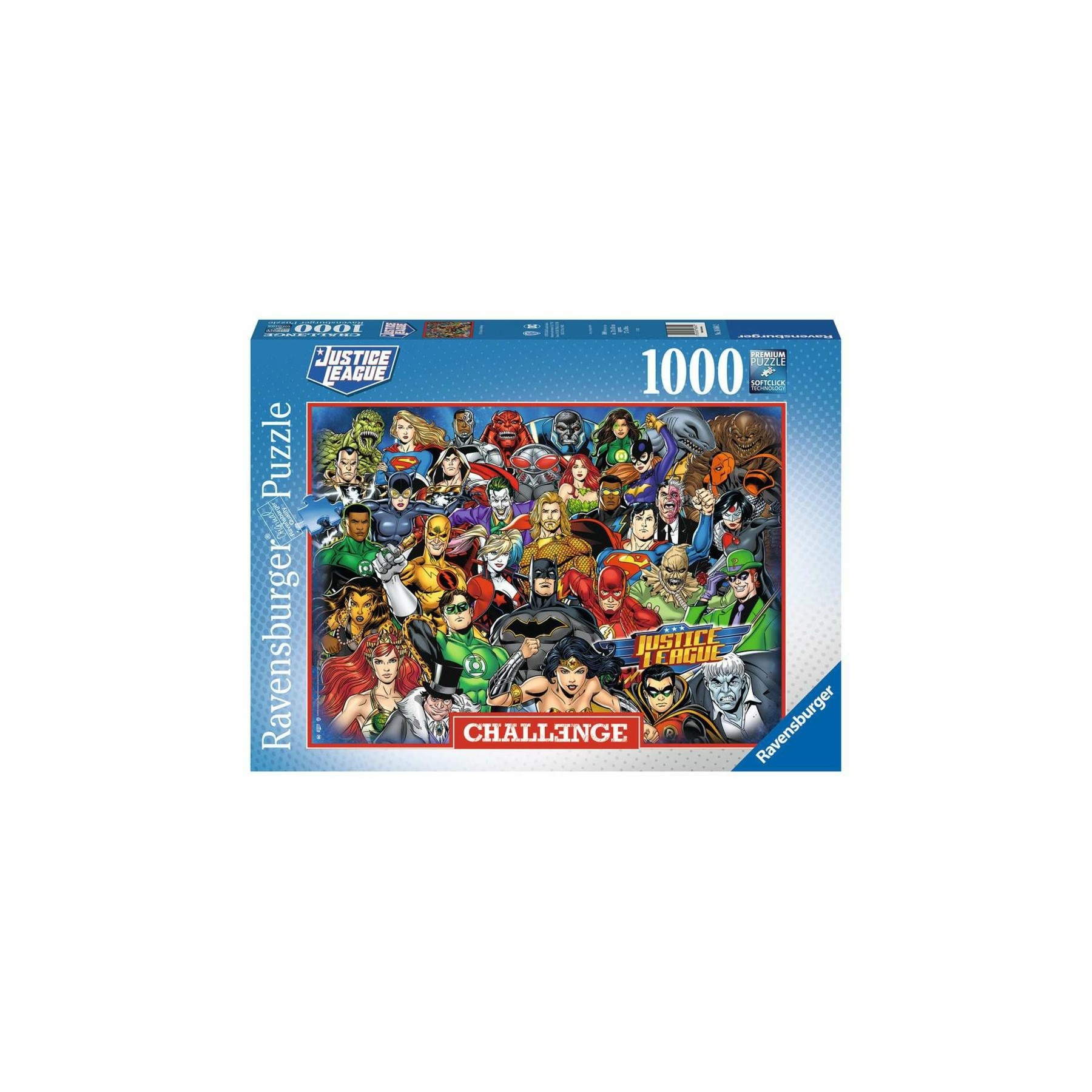 Ravensburger - Challenge DC Comics 1000p (10216884)