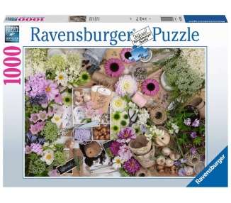 Ravensburger - Magnificent Flower Love 1000p - (10217389)