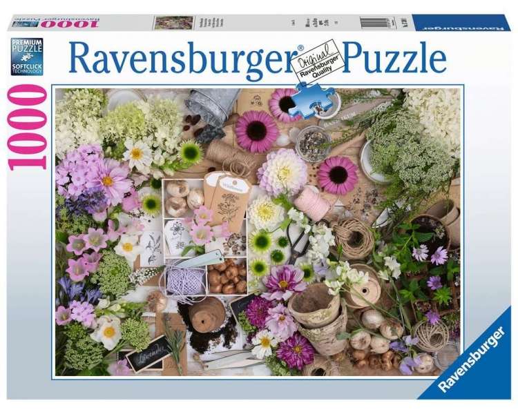 Ravensburger - Magnificent Flower Love 1000p - (10217389)