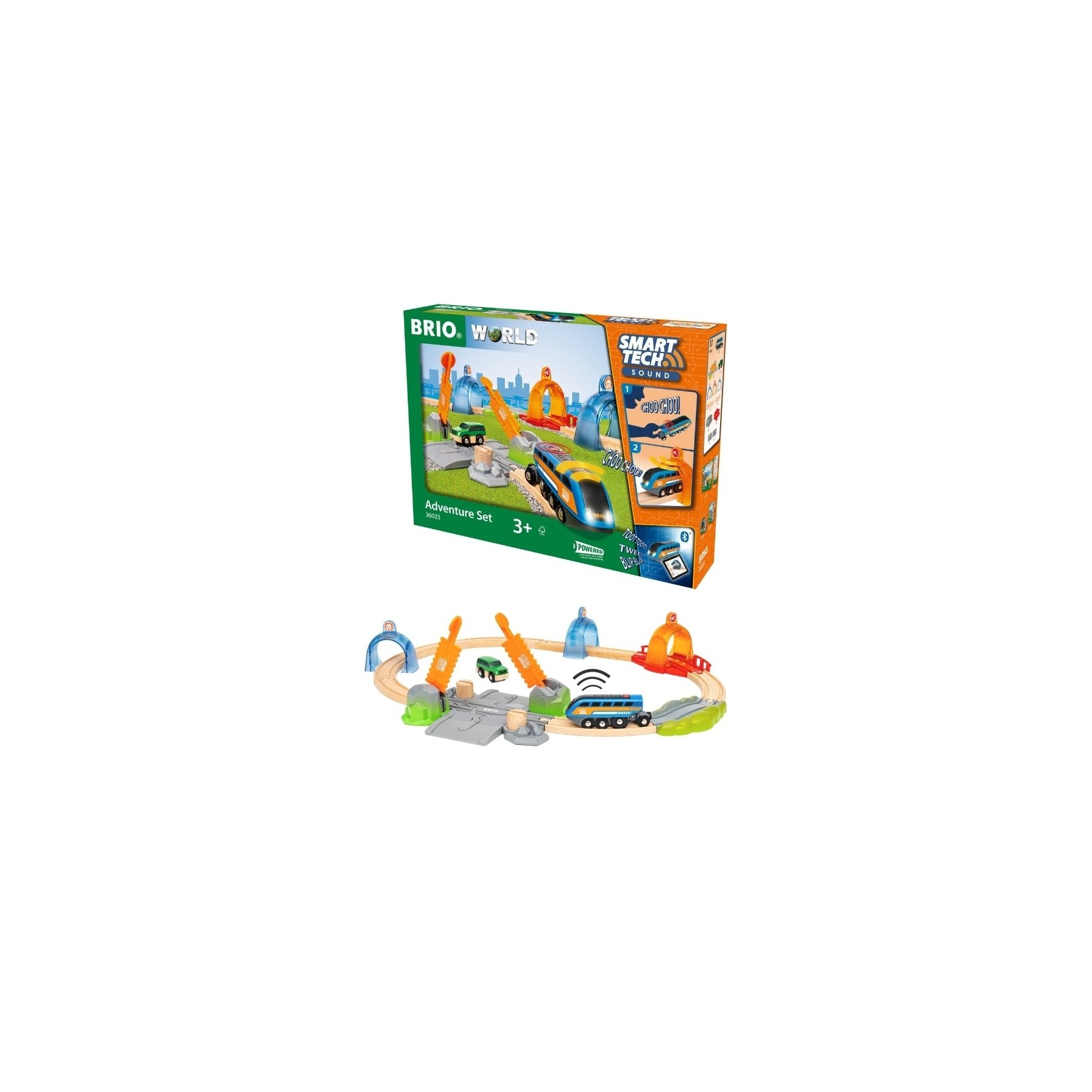 BRIO - Adventure Set (Smart Tech sound) Spec.set - 36033
