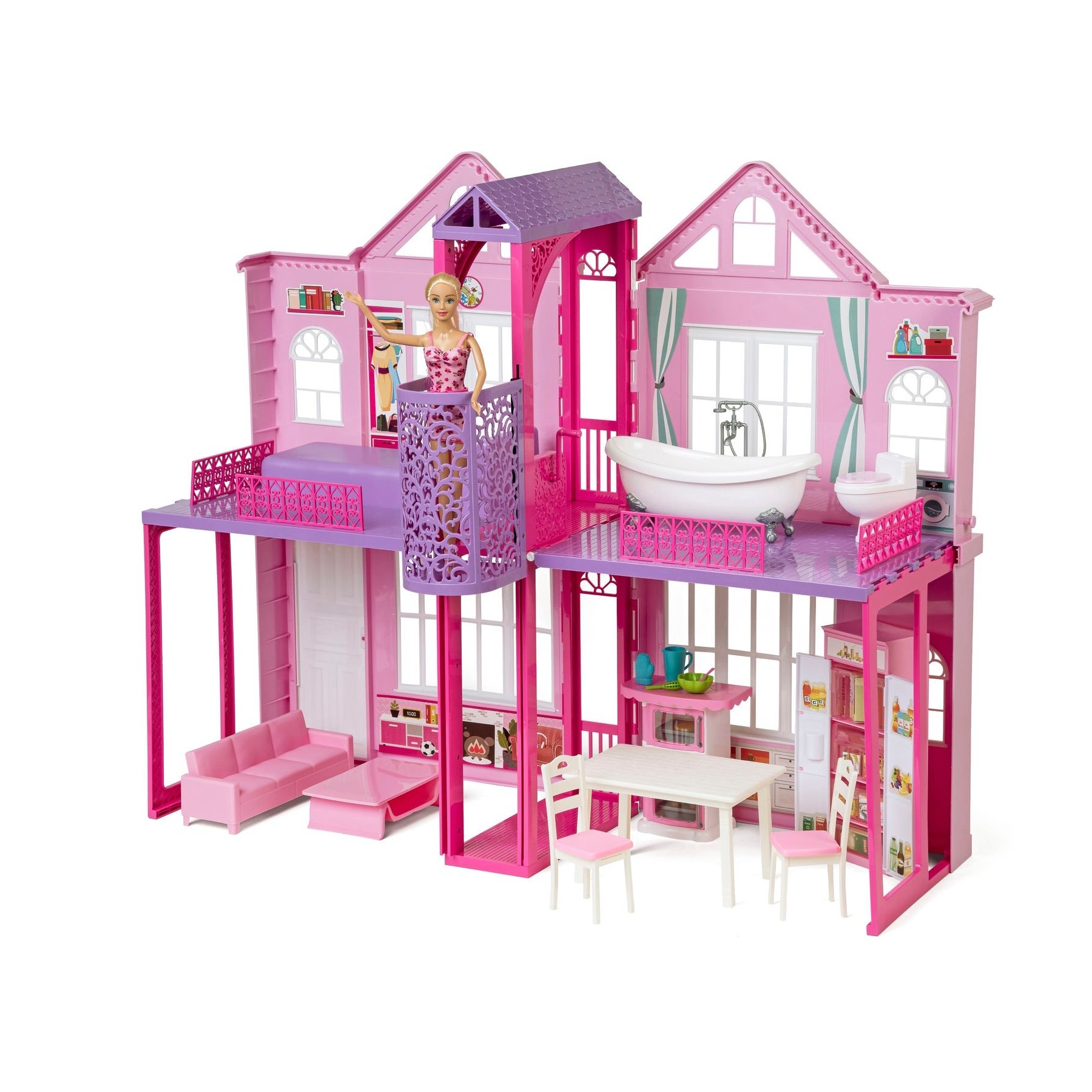 ​Judith  - Giant dollhouse, 85x70x40 cm (61083)