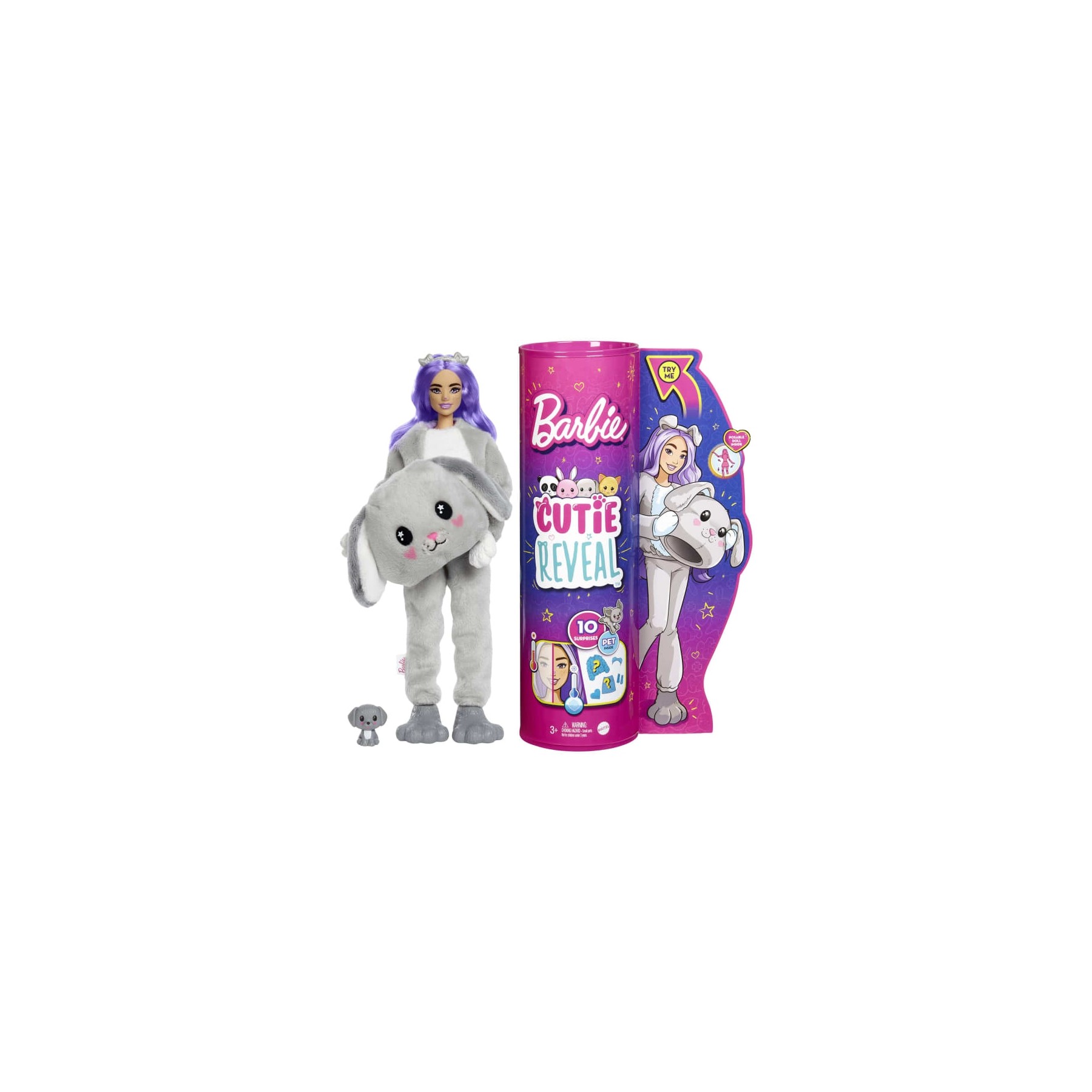 Barbie - Cutie Reveal Doll - Puppy (HHG21)