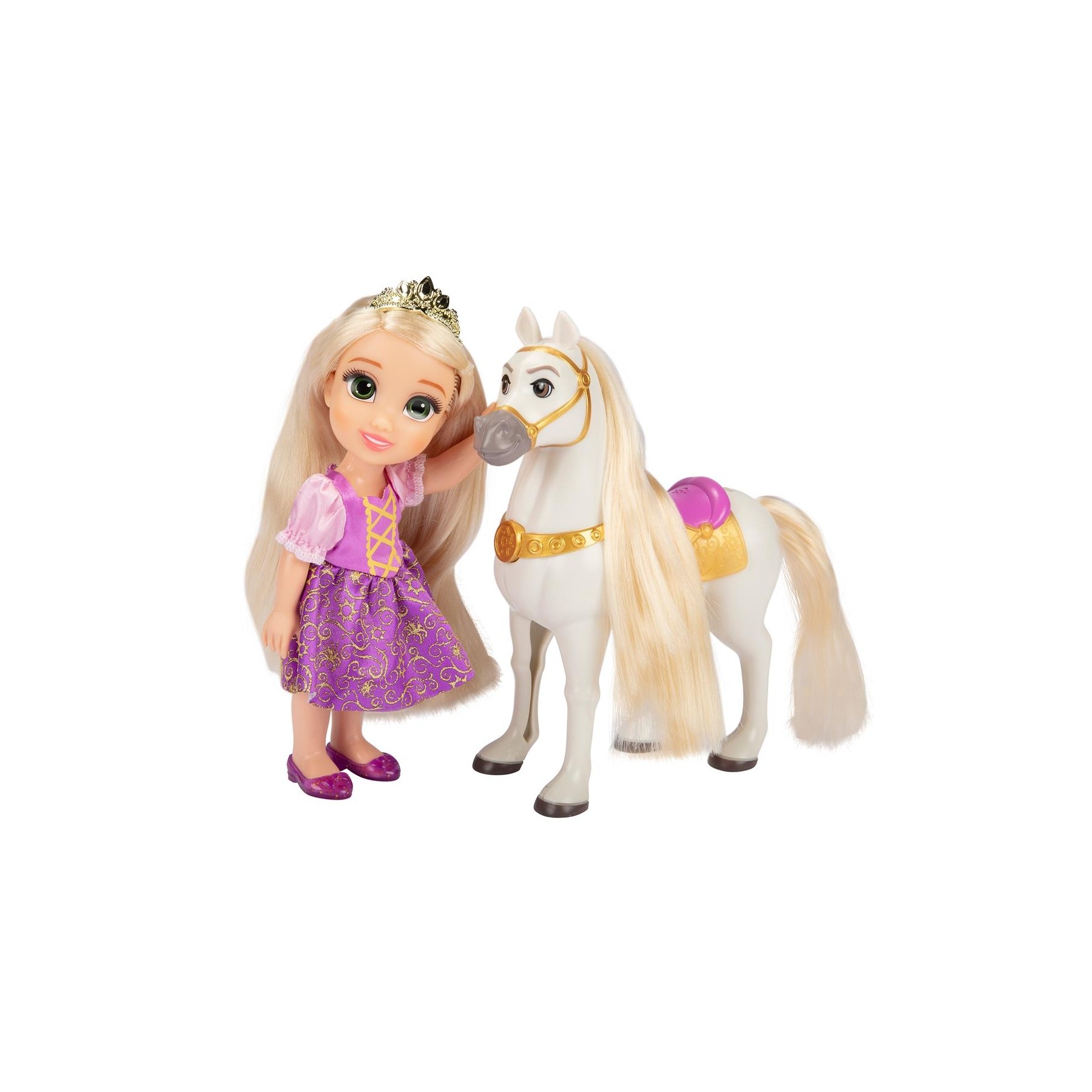 Disney Princess - Petite Rapunzel y Maximus (15 cm) (221584)