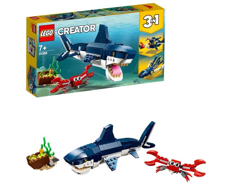 LEGO Creator, Criaturas del Mar Profundo (31088)