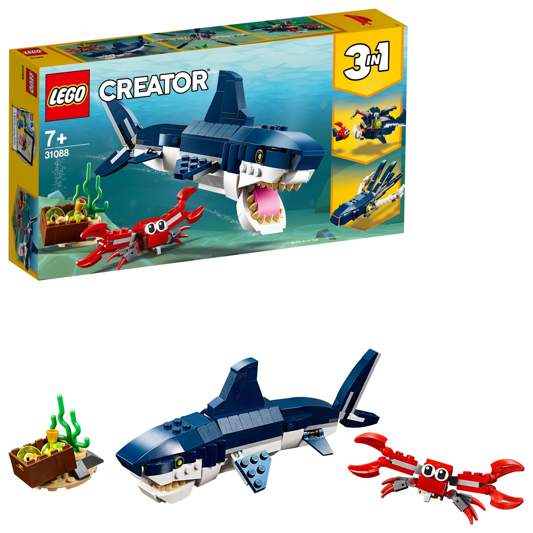 LEGO Creator, Criaturas del Mar Profundo (31088)