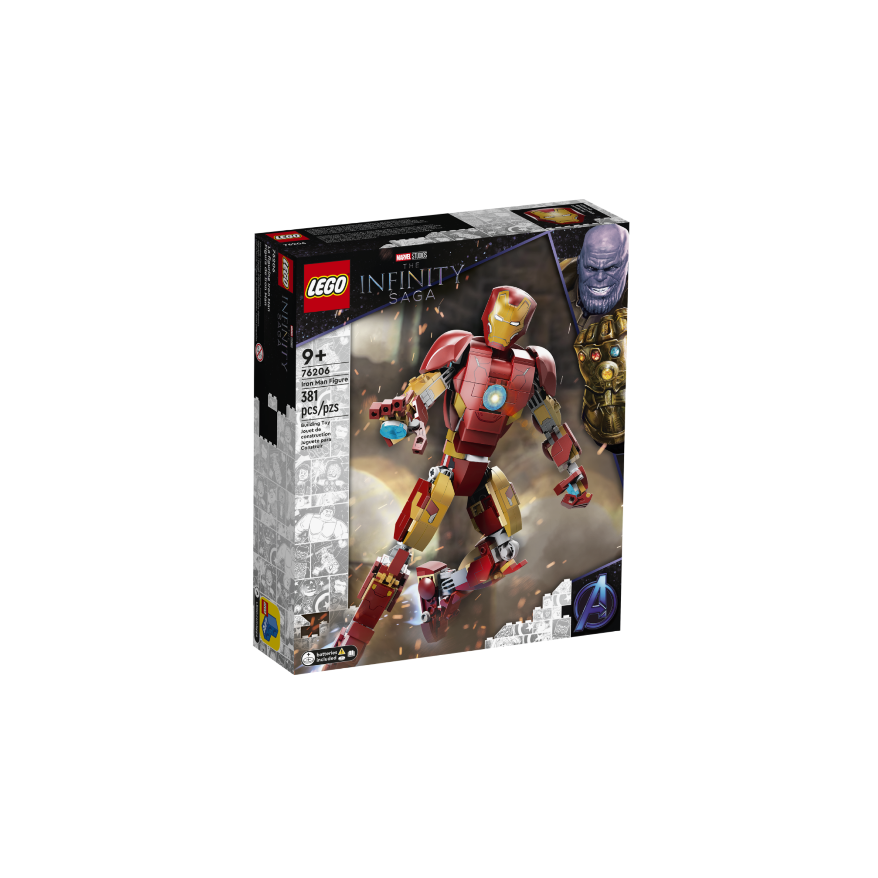 LEGO Super Heroes, Figura de Iron Man (76206)