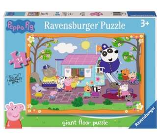 Ravensburger - Peppa Pig Clubhouse Giant Floor Puzzle 24p - (10103141)