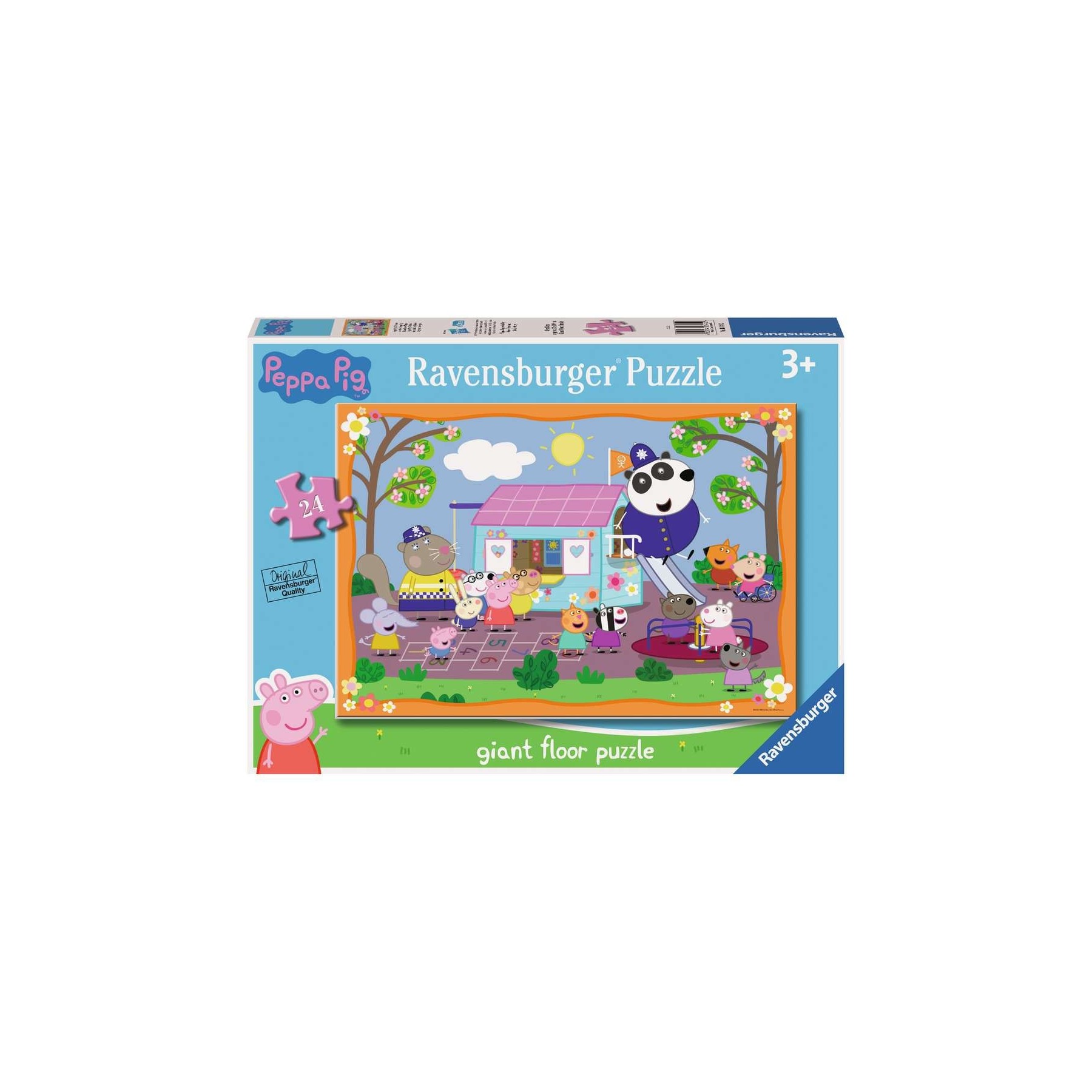 Rompecabezas Ravensburger - Peppa Pig Clubhouse Gigante de Piso 24 Piezas - (10103141)