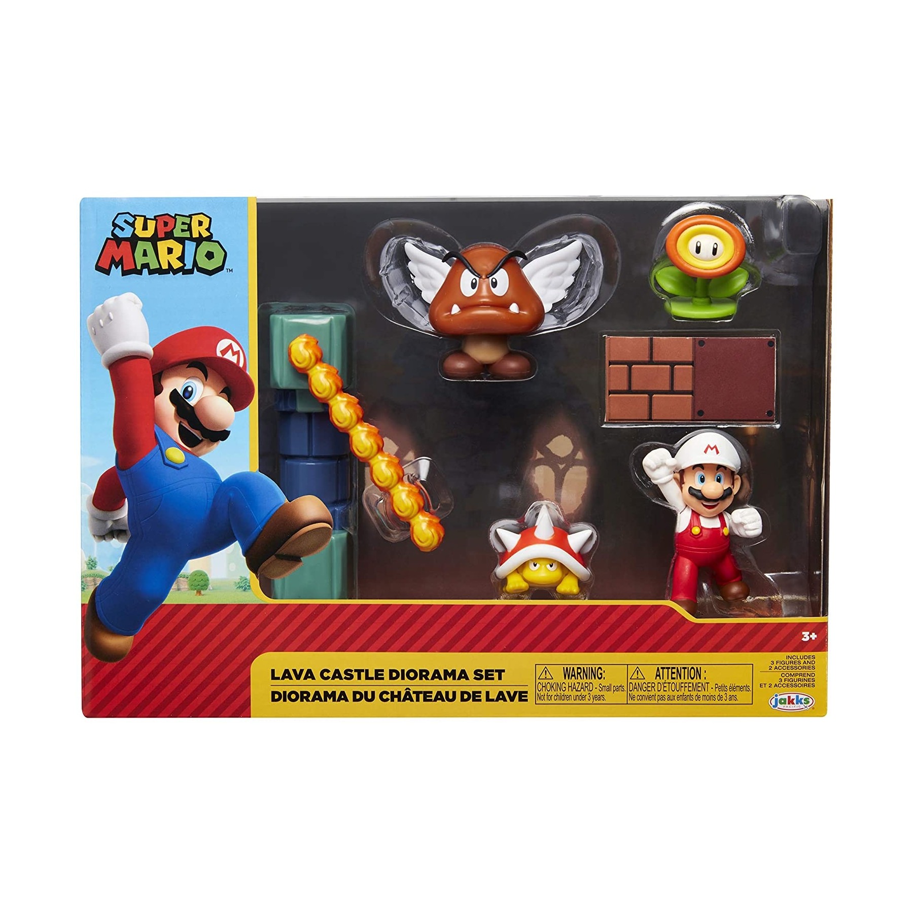 Super Mario - Lava Castle Diorama (400154)