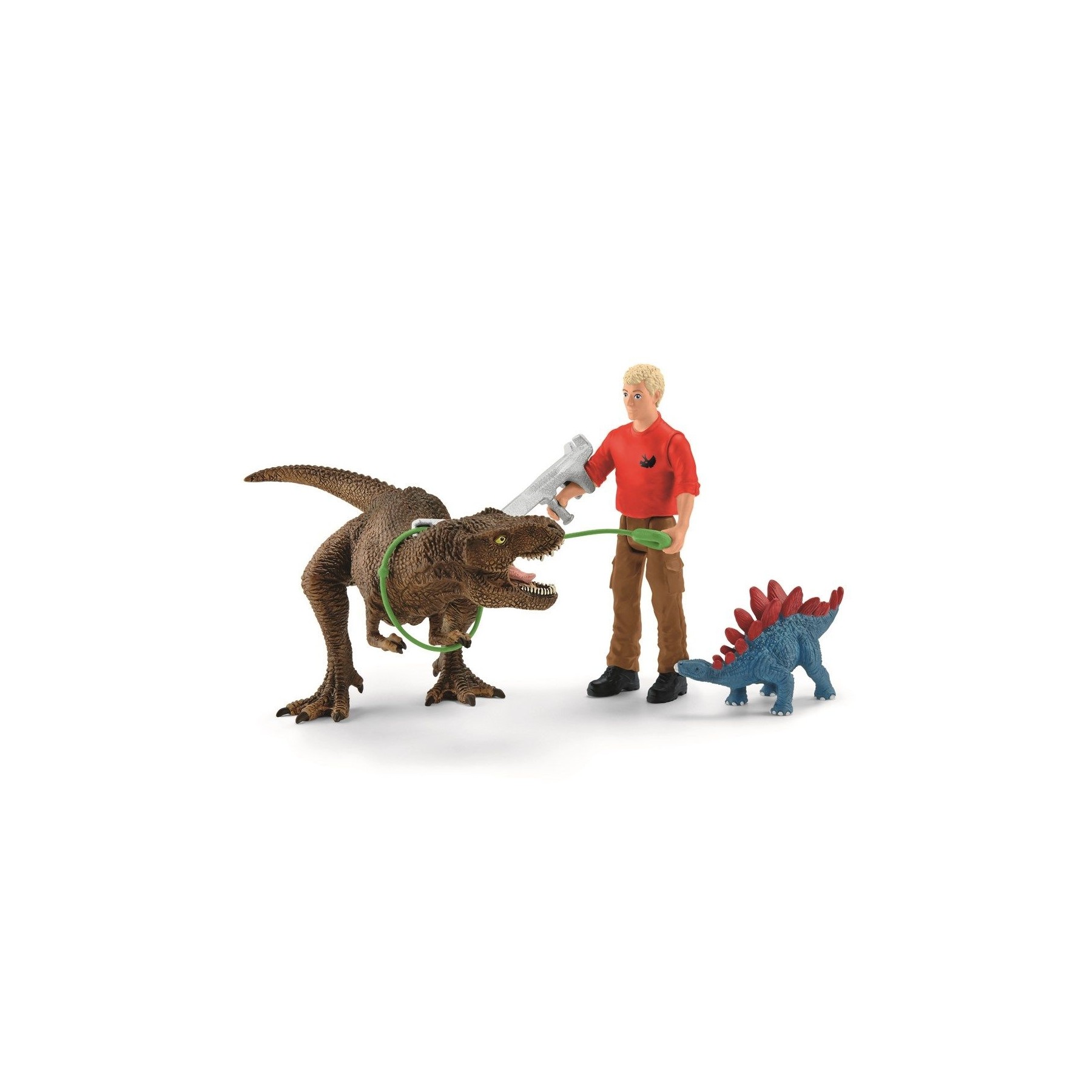 Schleich - Tyrannosaurus Rex attack (41465)