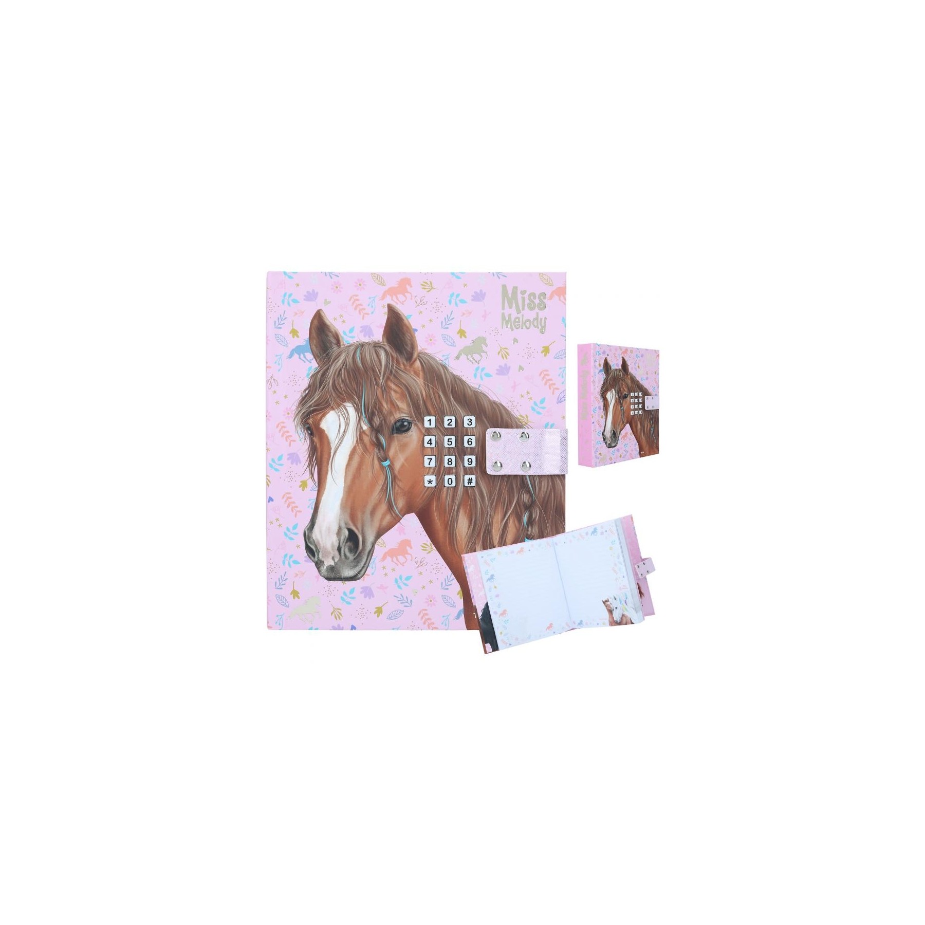 Miss Melody - Diary w/Code & Music - Horses - (0412051)