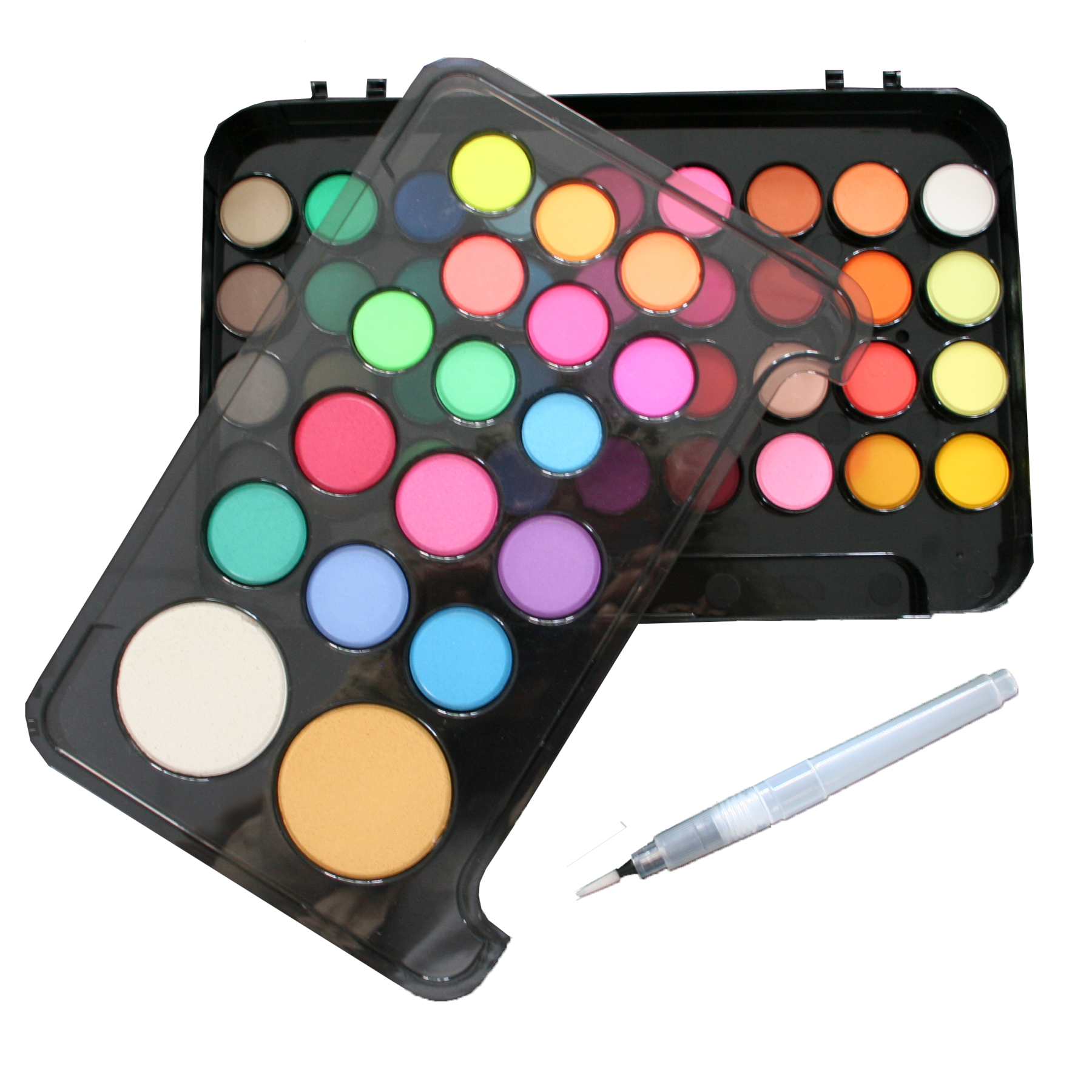 Set De Acuarelas Penol Para Futuros Artistas, Tamaño Mediano Con 53 Colores.