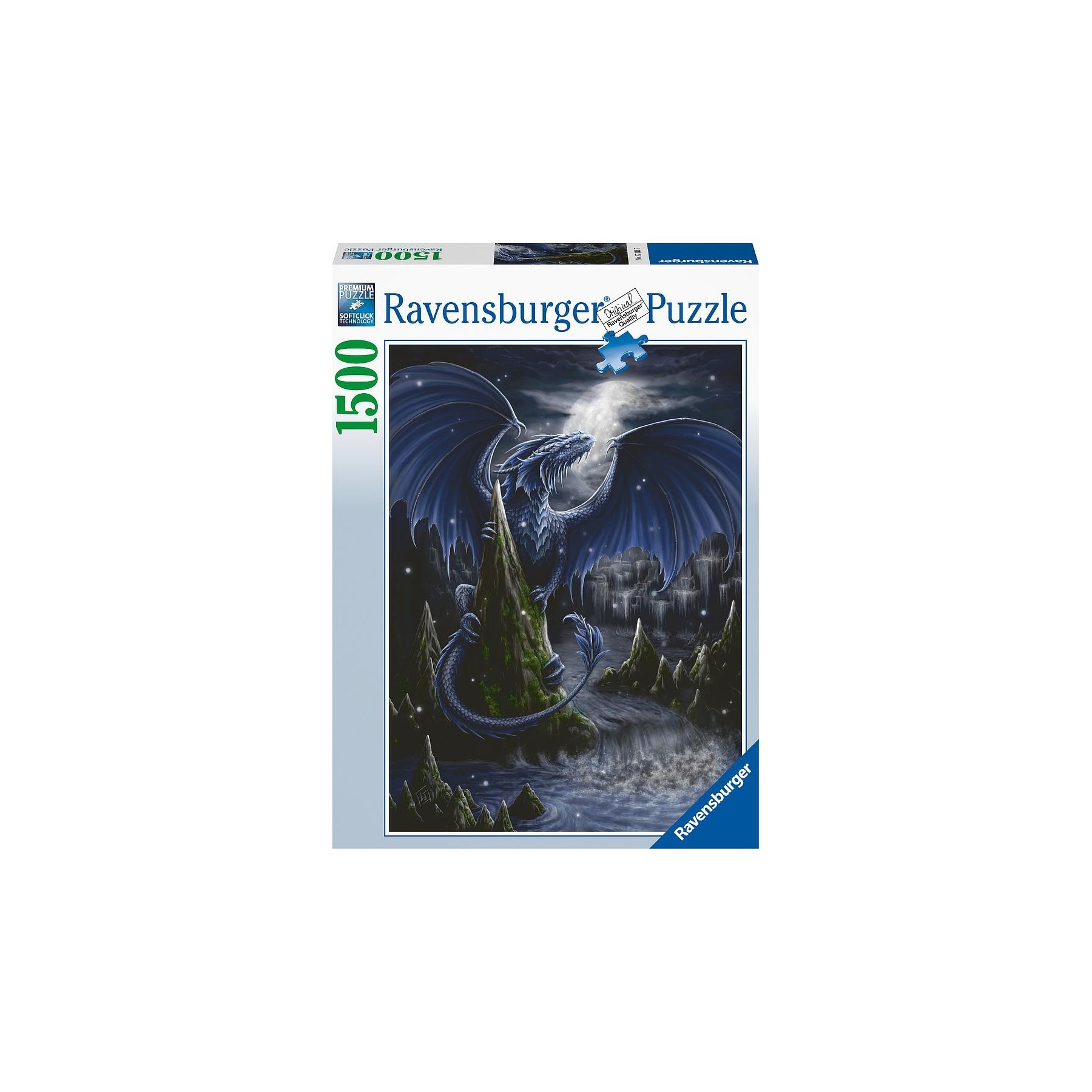 Ravensburger - The Dark Blue Dragon 1500p (10217105)