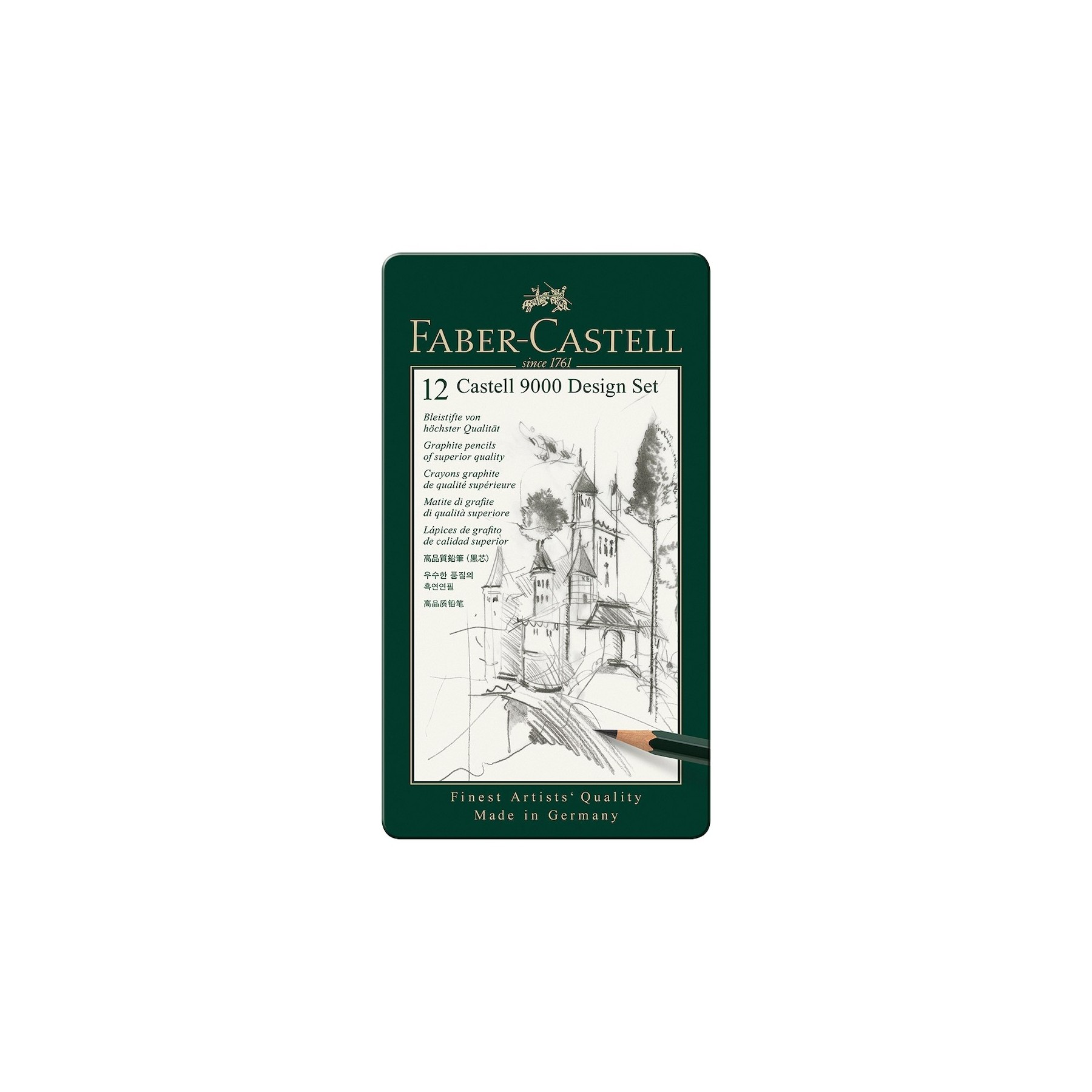 Faber-Castell - Graphite pencil Castell 9000 Design set (119064)