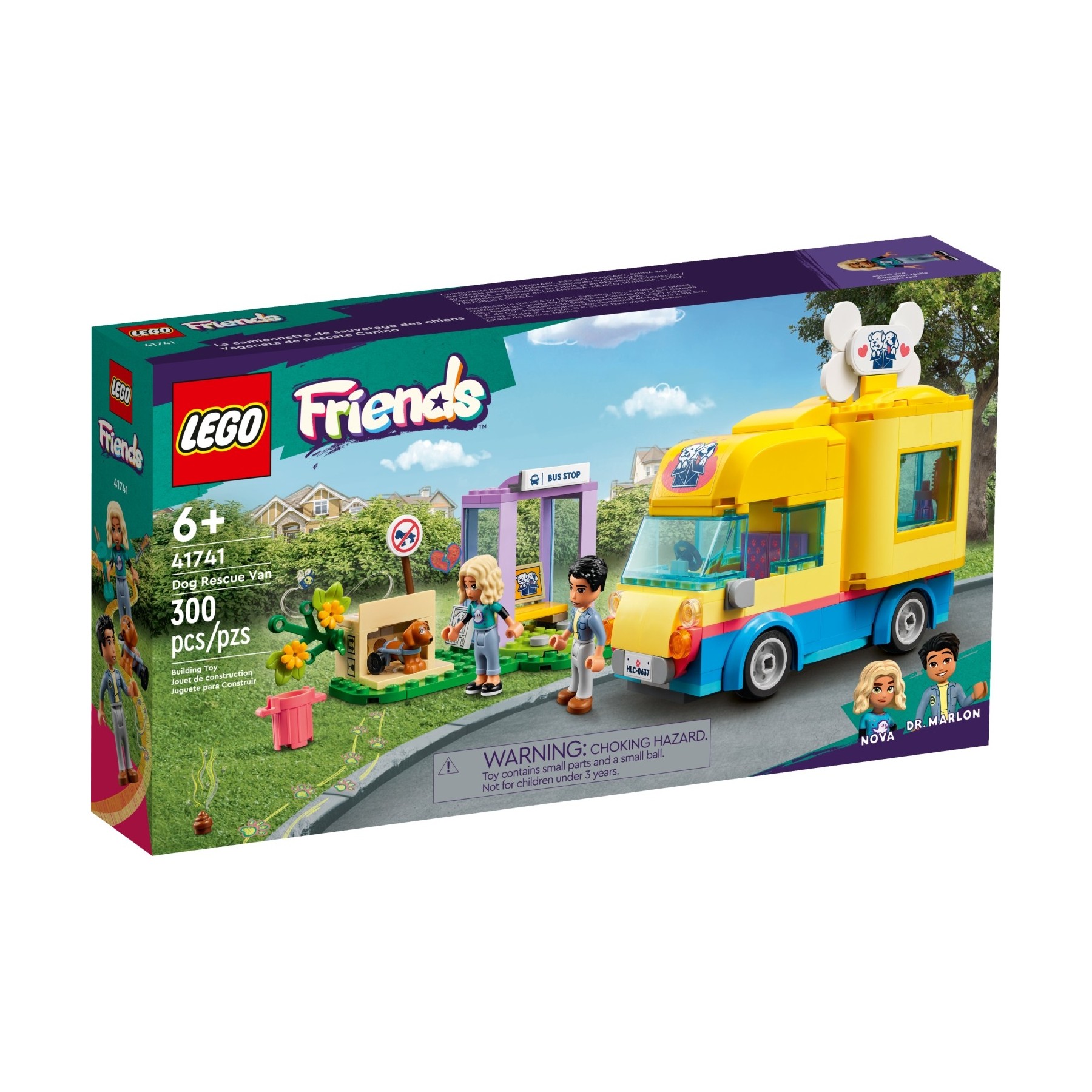 LEGO Friends, Furgoneta de Rescate de Perros (41741)